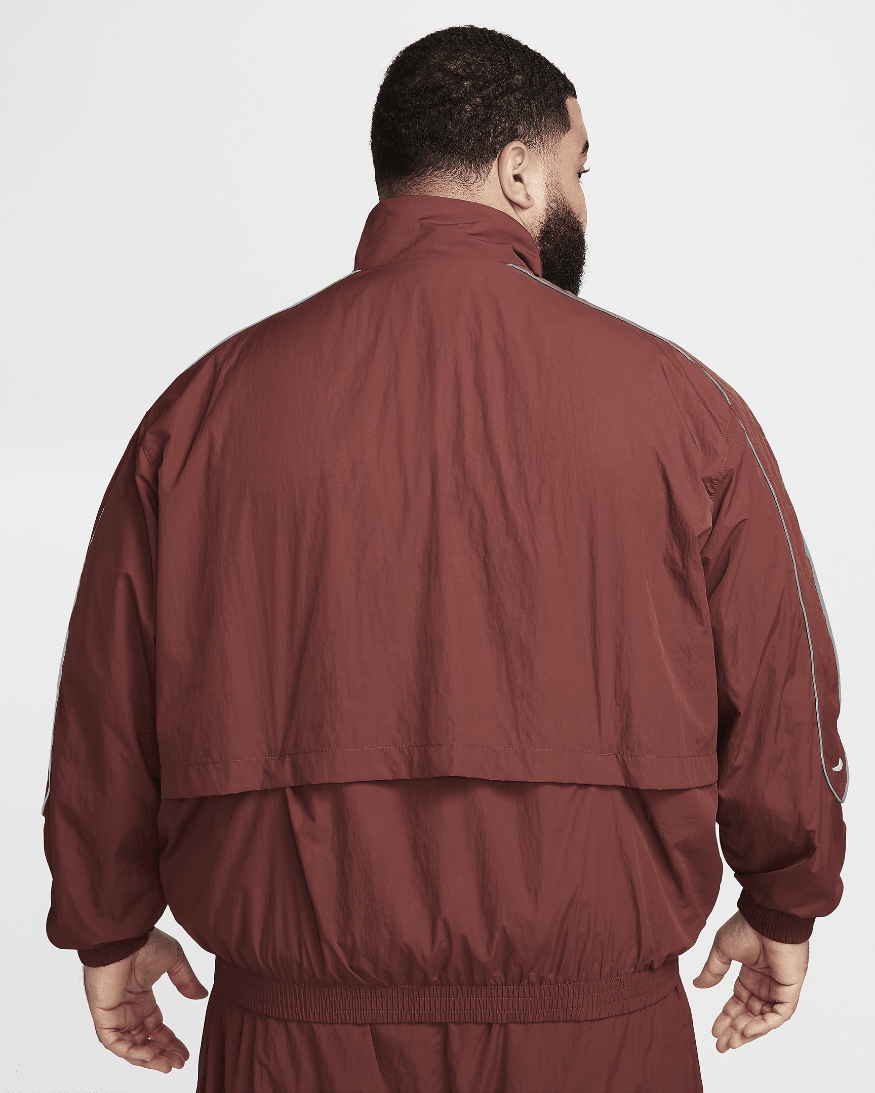 Nike Sportswear Solo Swoosh Men's Woven Track Jacket - 12