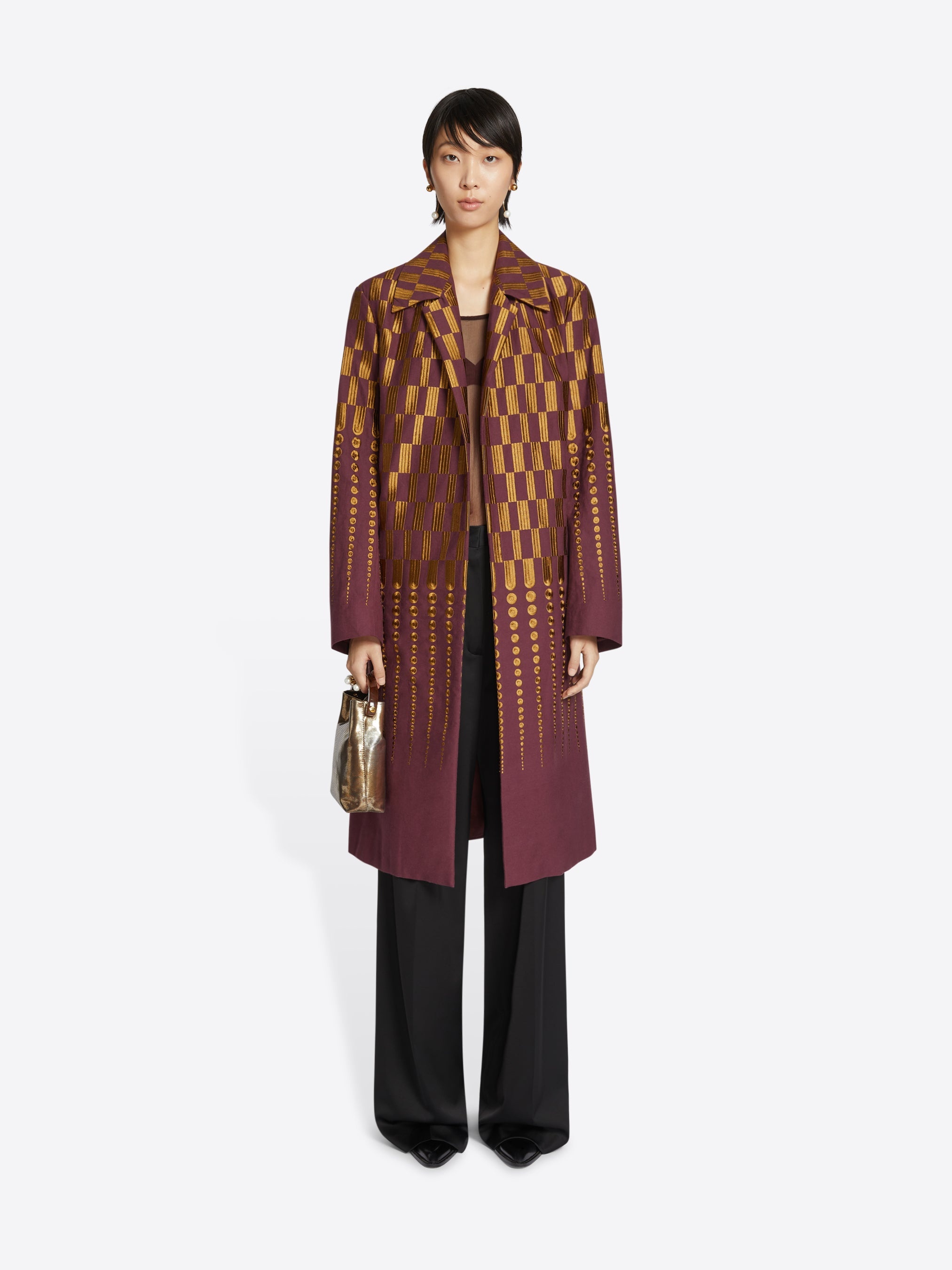 EMBROIDERED COAT - 3