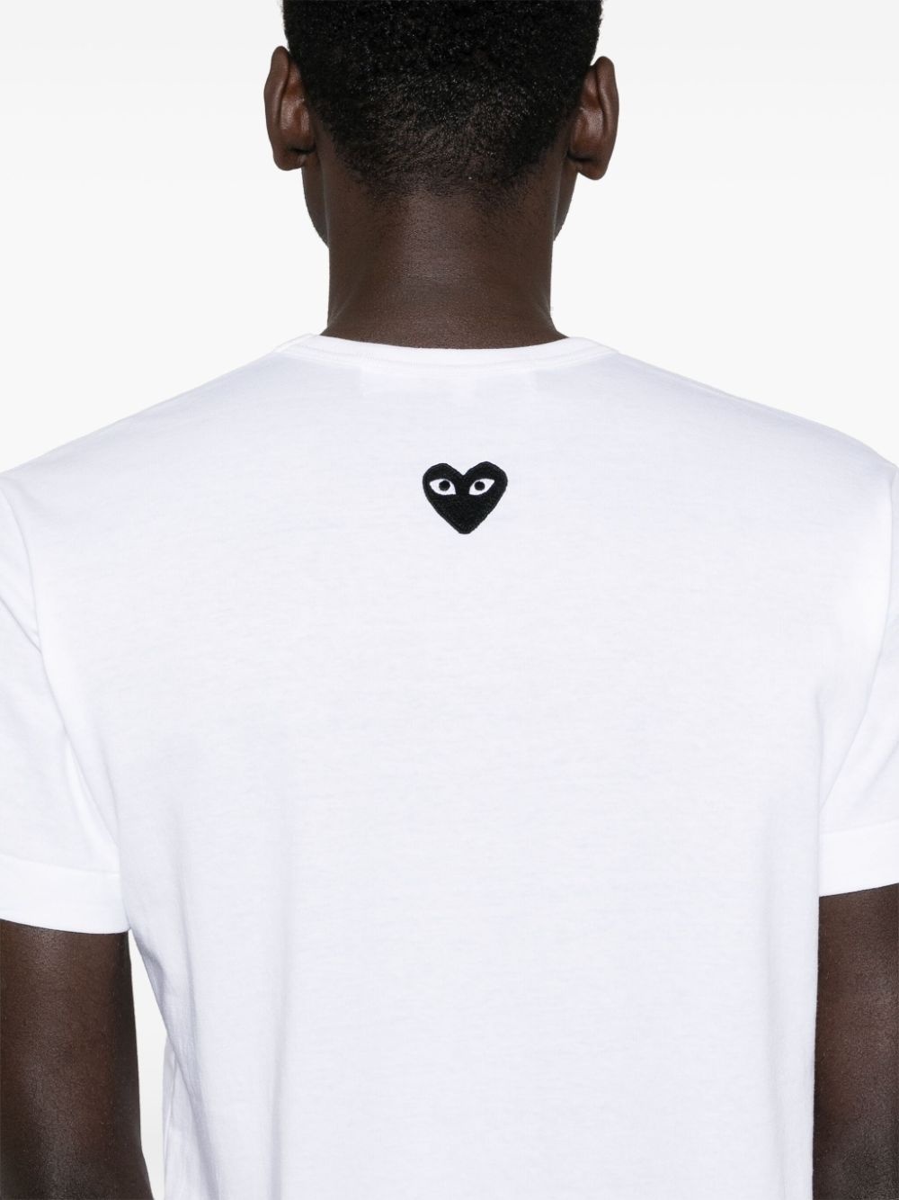 signature heart-patch T-shirt - 6