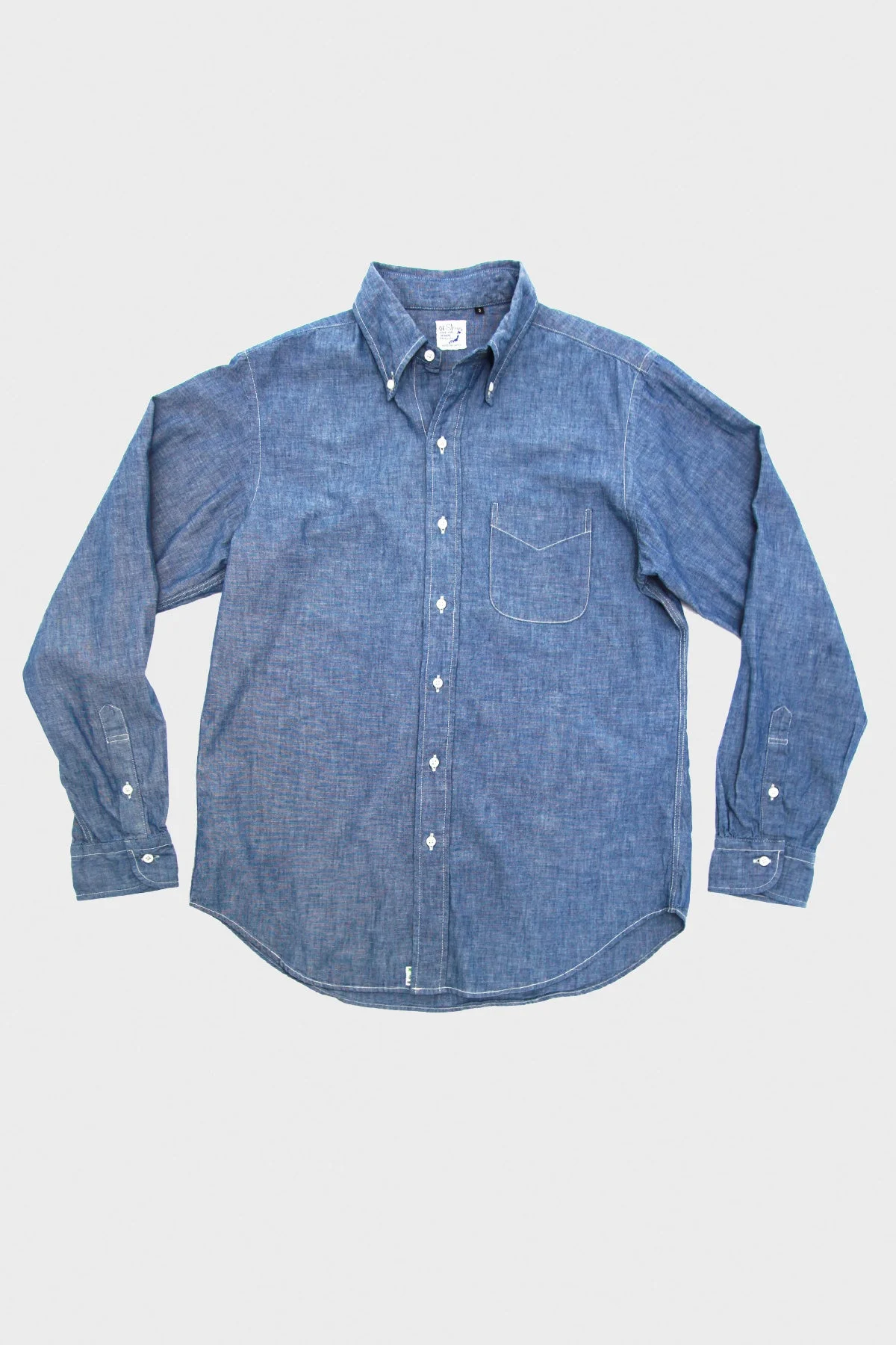 Button Down Shirt - Chambray - 1