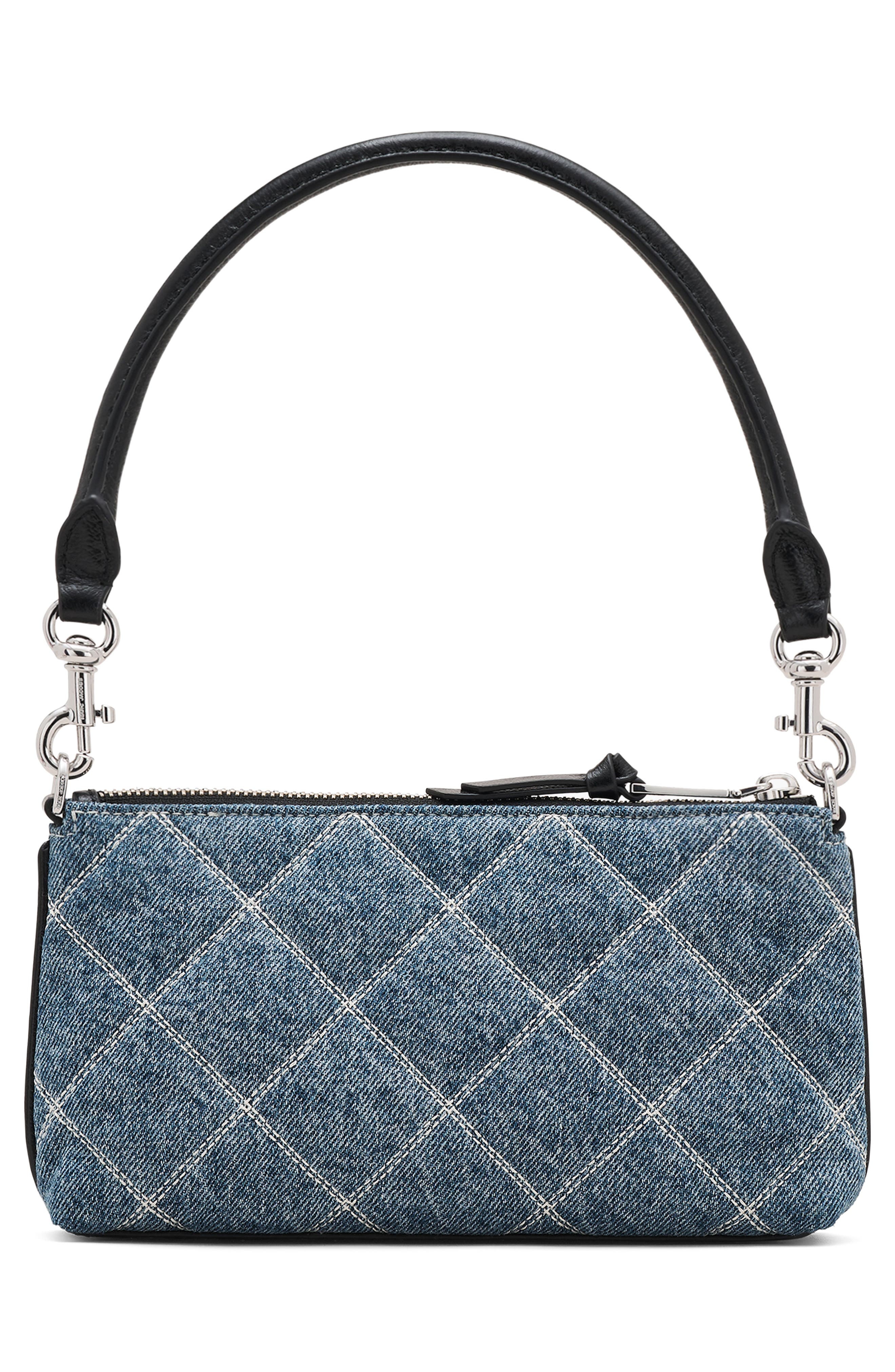 Marc Jacobs The Quilted Snapshot Pochette Bag in Light Wash Indigo at Nordstrom - 3