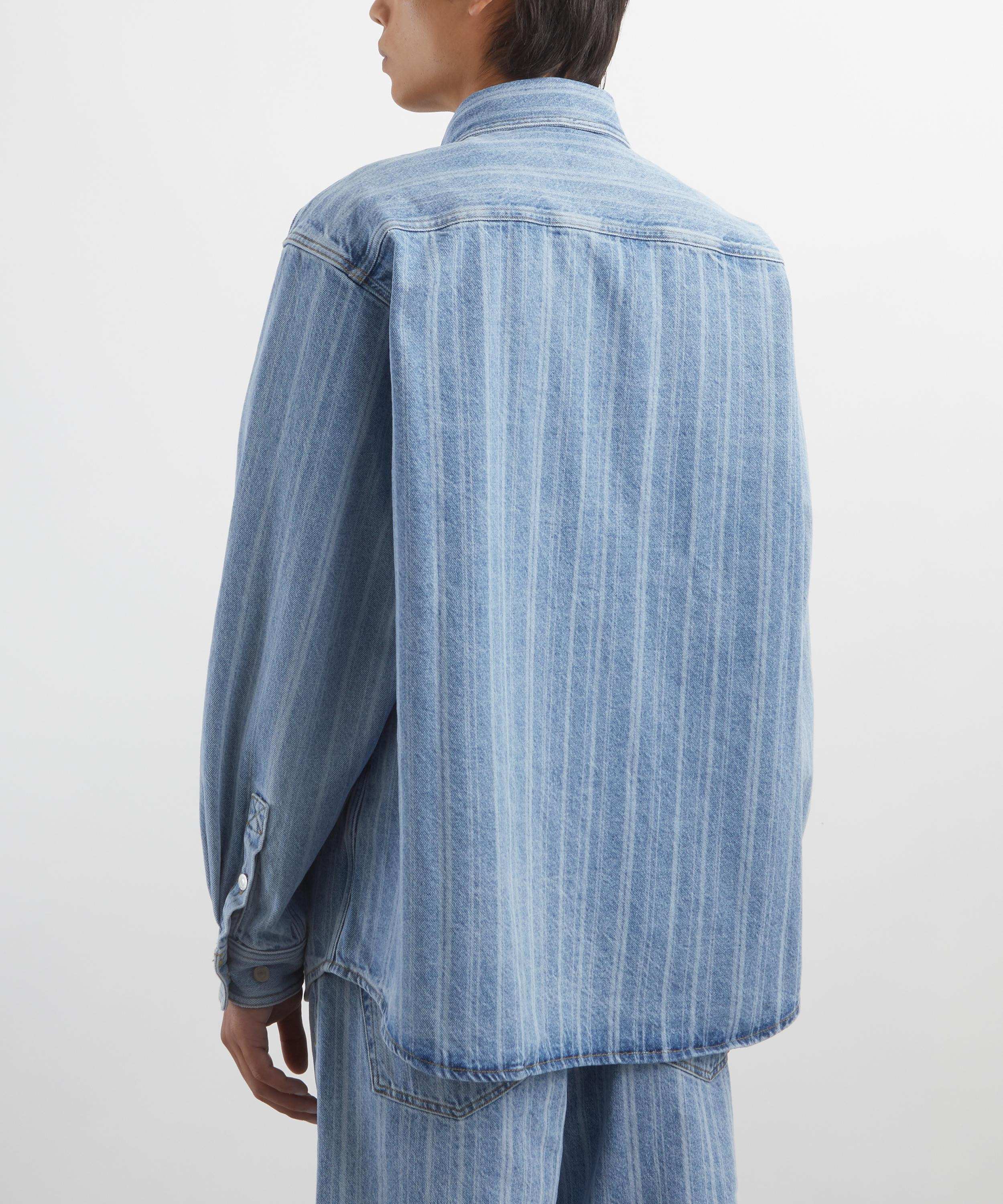 Rylan Striped Shirt Jacket - 4