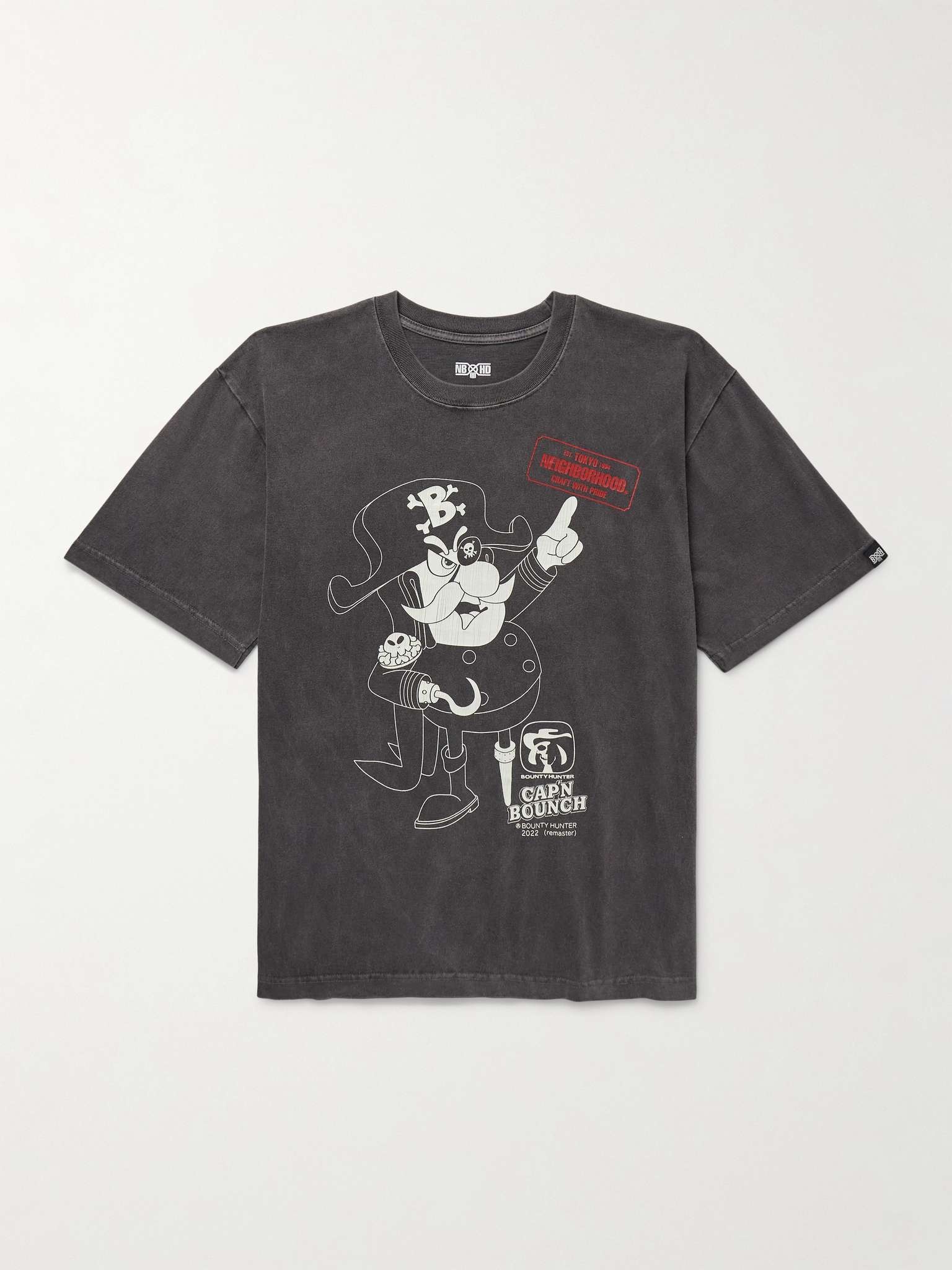 + Bounty Hunter Printed Cotton-Jersey T-Shirt - 1