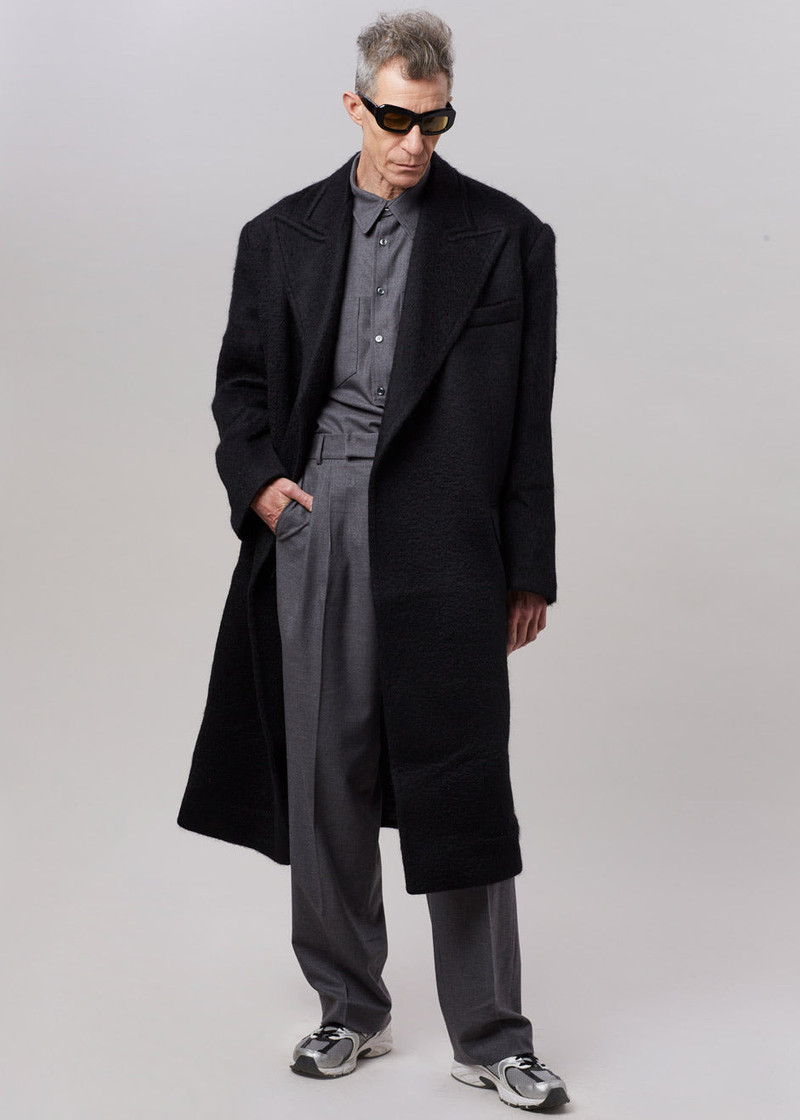 John Oversized Coat - Black 5
