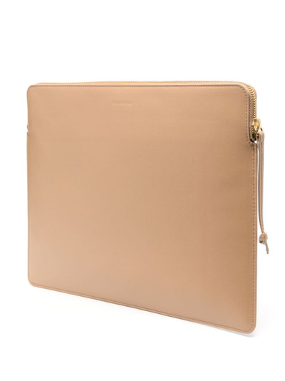 BY MALENE BIRGER Aya recycled-leather laptop bag outlook