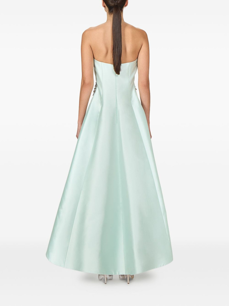 Bria crystal-embellished strapless midi dress 3