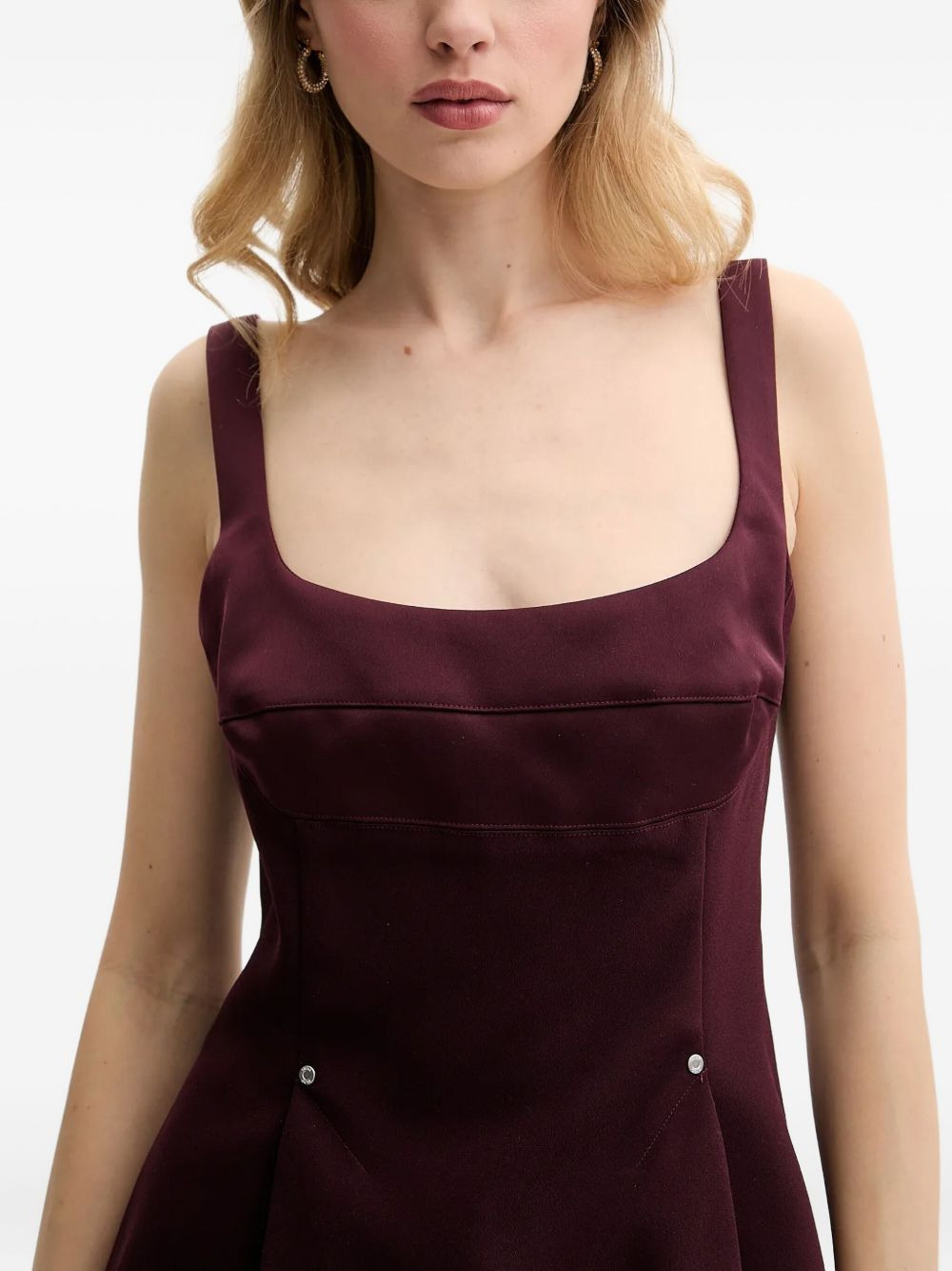 peplum-waist top - 4