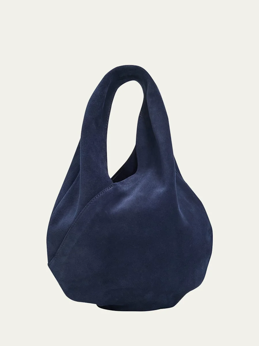 Ora Mini Suede Top-Handle Bag - 1