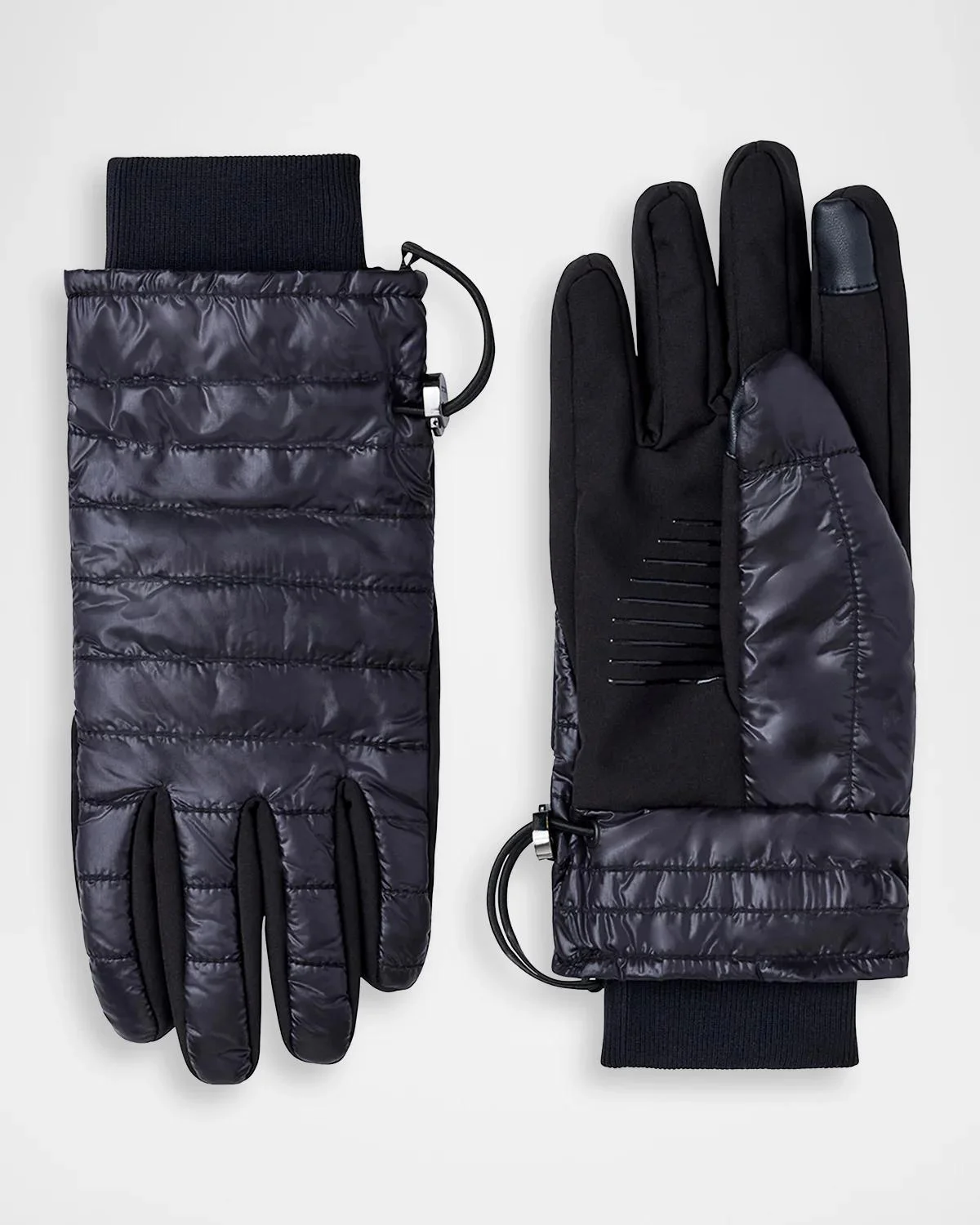 Alfie Quilted Nylon Gloves - 1