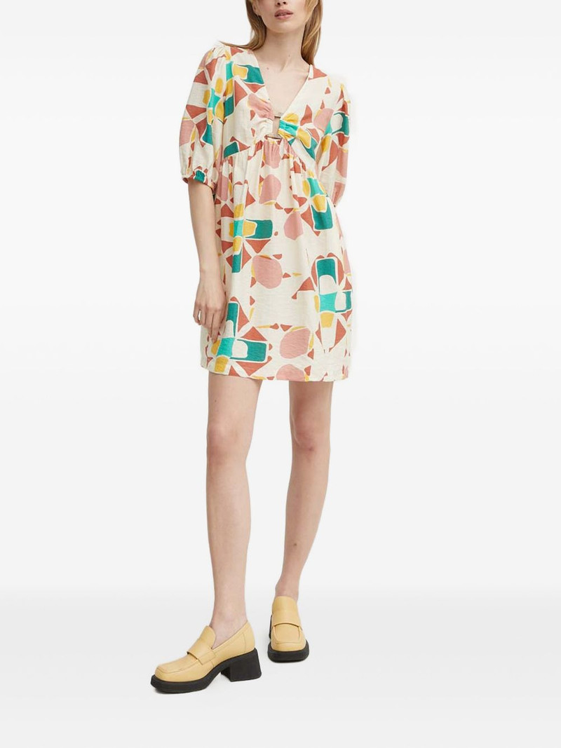 ba&sh Arancia printed mini dress outlook