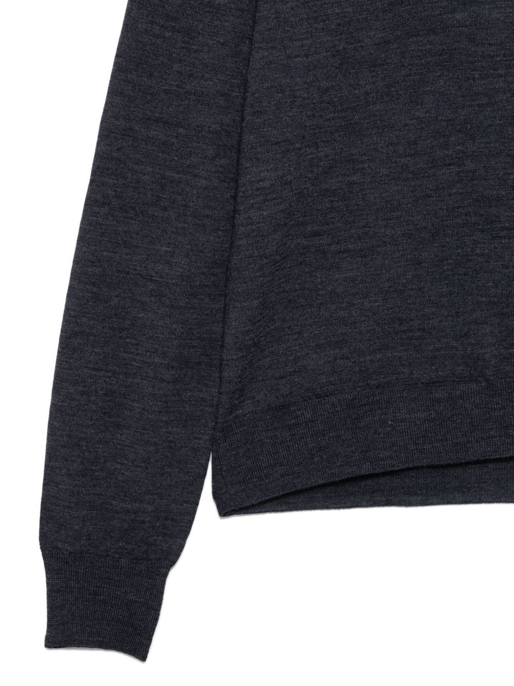 turtleneck wool sweater - 3