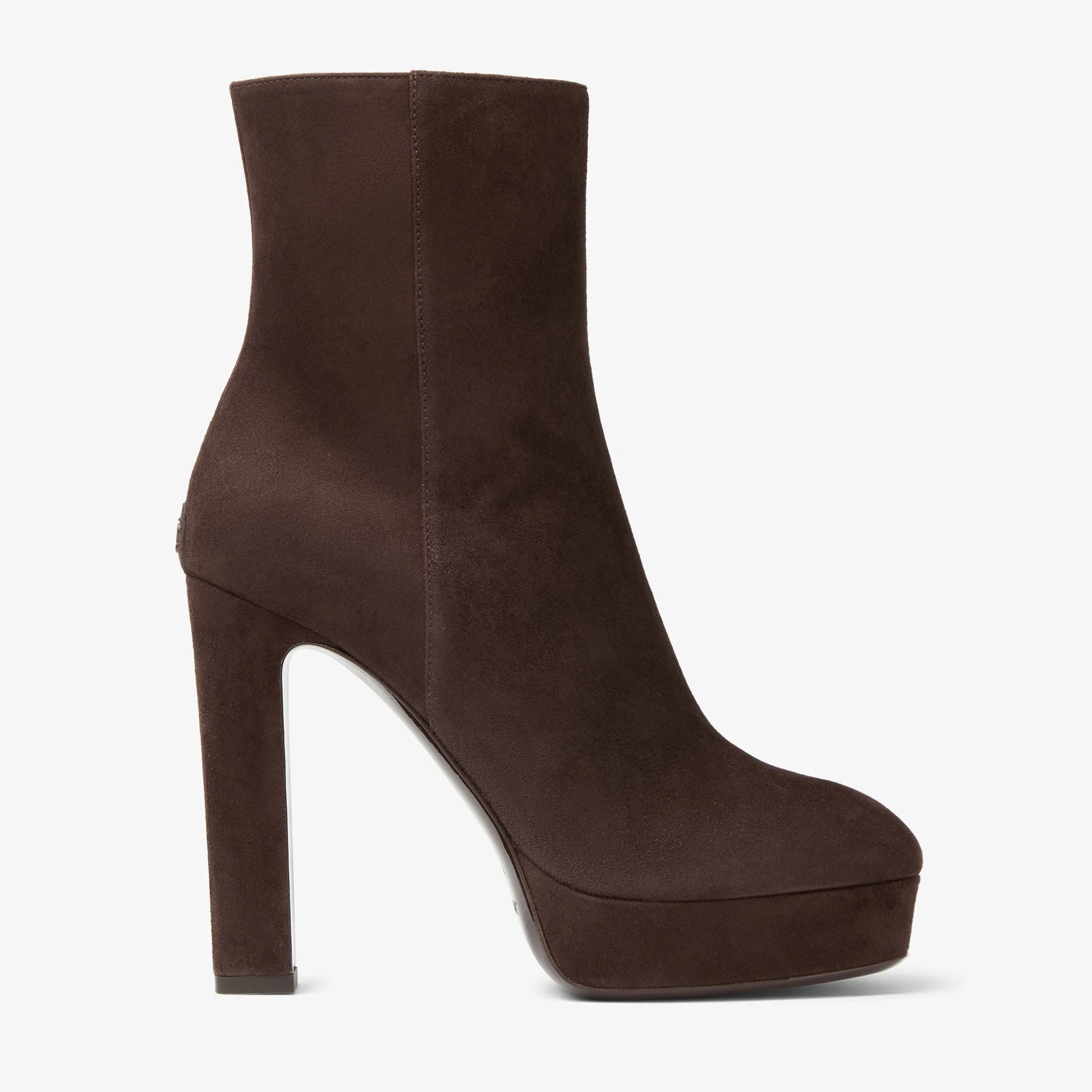 Marene Ankle Boot 120
Chocolate Suede Pumps - 1