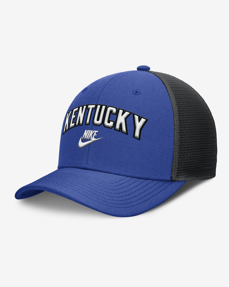Kentucky Legacy Arch Rise Men's Nike Dri-FIT College Trucker Adjustable Hat 1