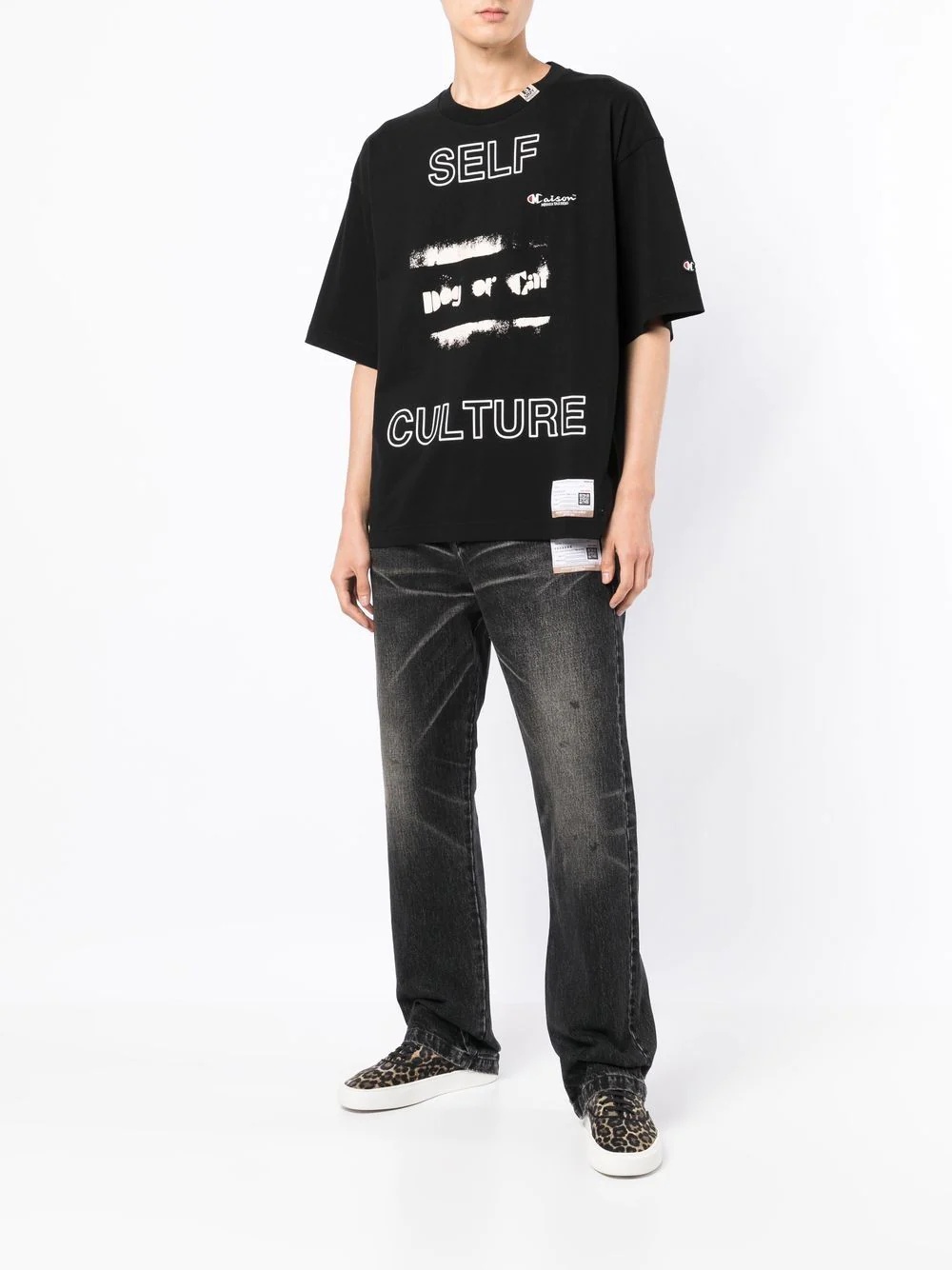 text-print T-shirt - 2