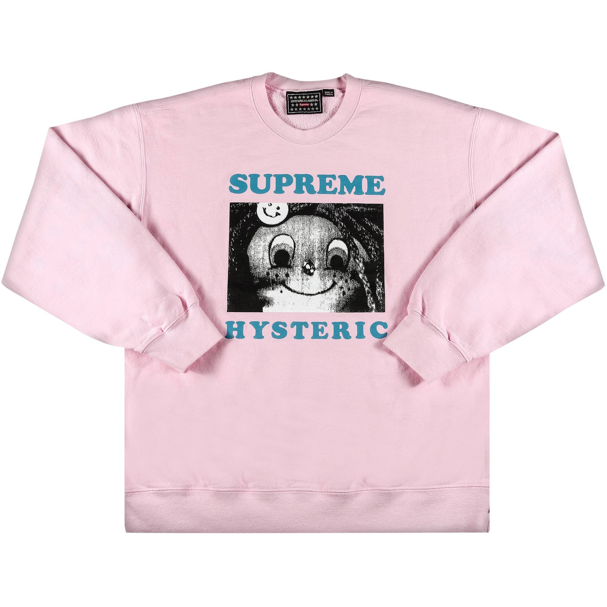 Supreme x Hysteric Glamour Crewneck 'Light Pink' - 1