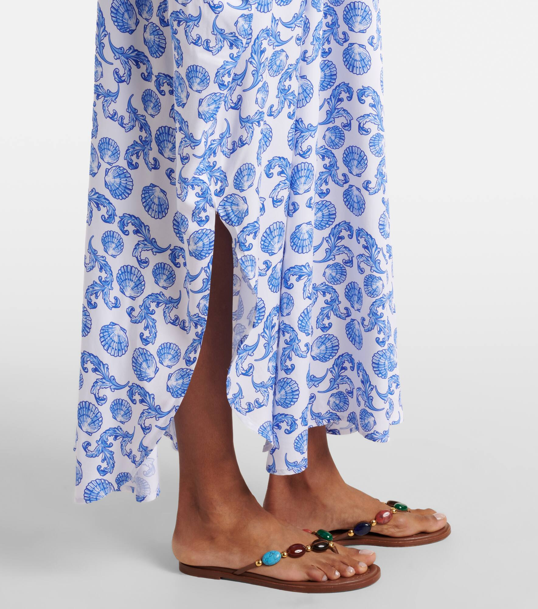 Vanessa printed kaftan - 5