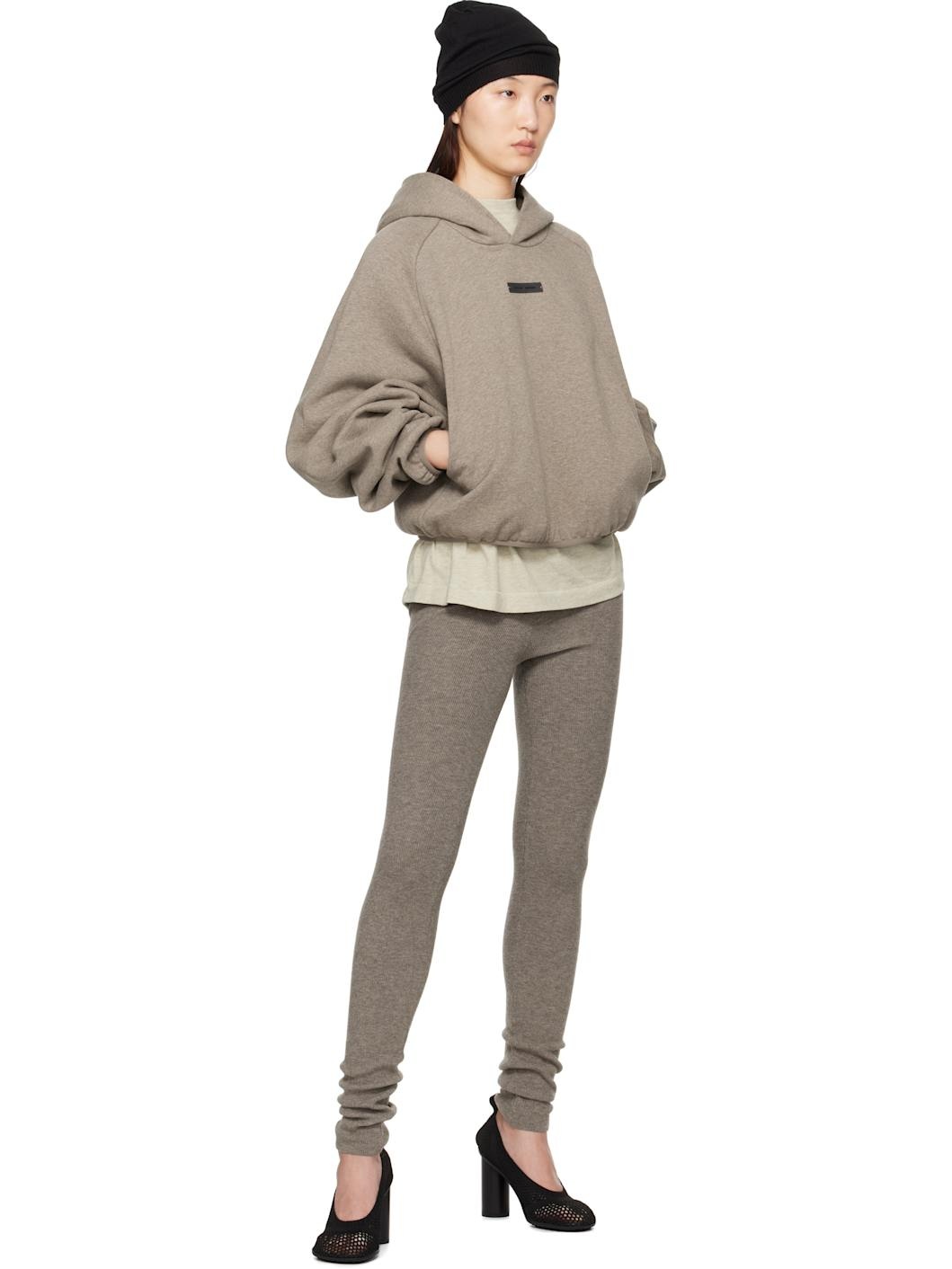 Brown Modern Fit Hoodie - 4