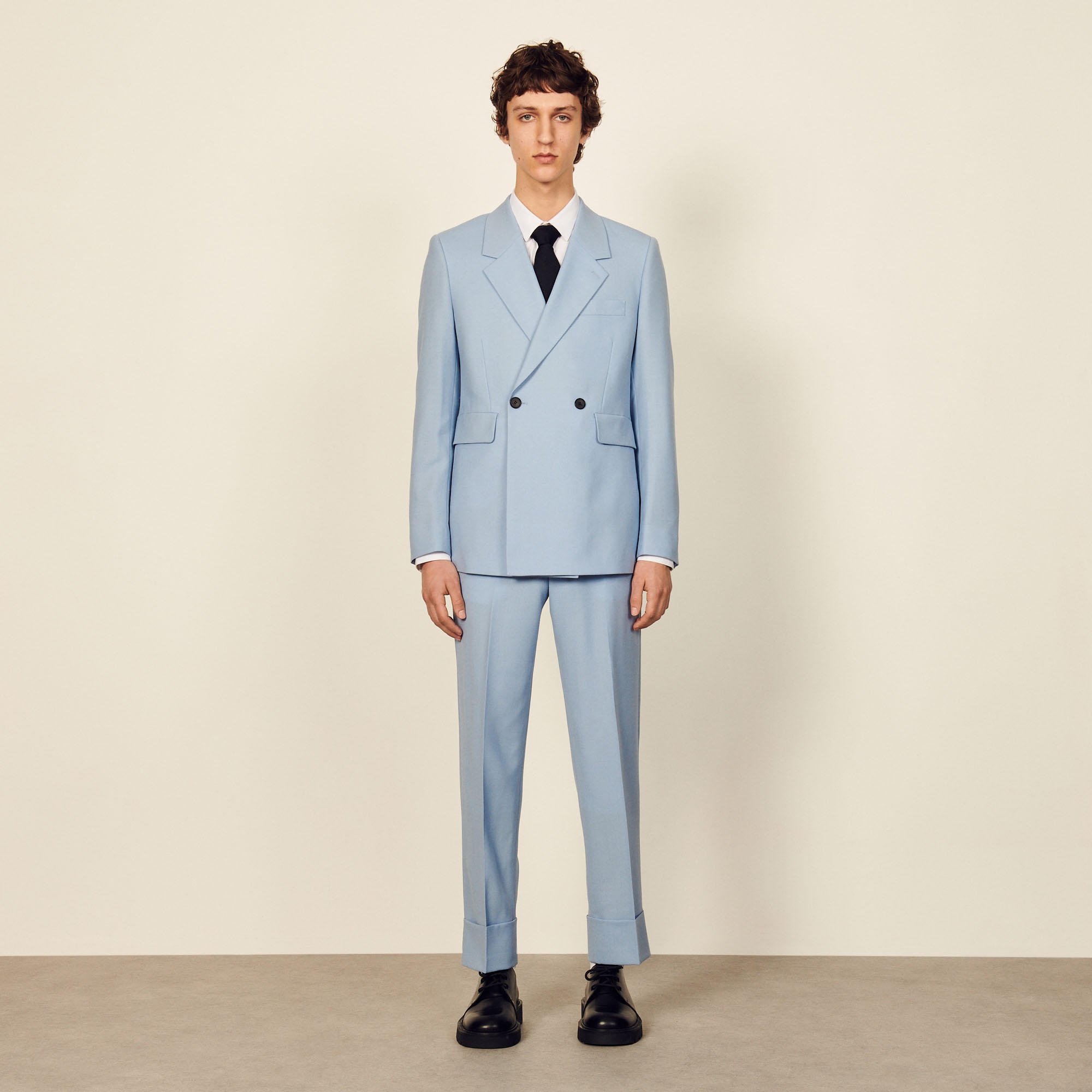 Double-breasted suit jacket - 7