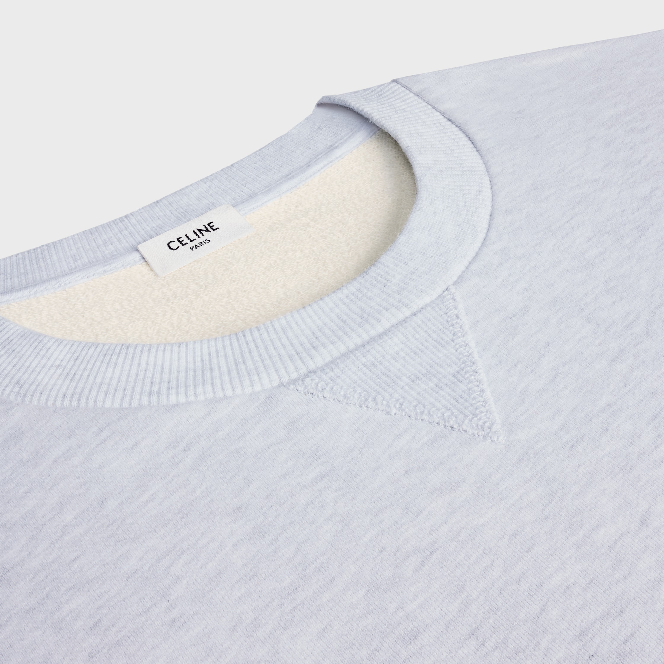 loose sweatshirt IN cotton fleece - 3