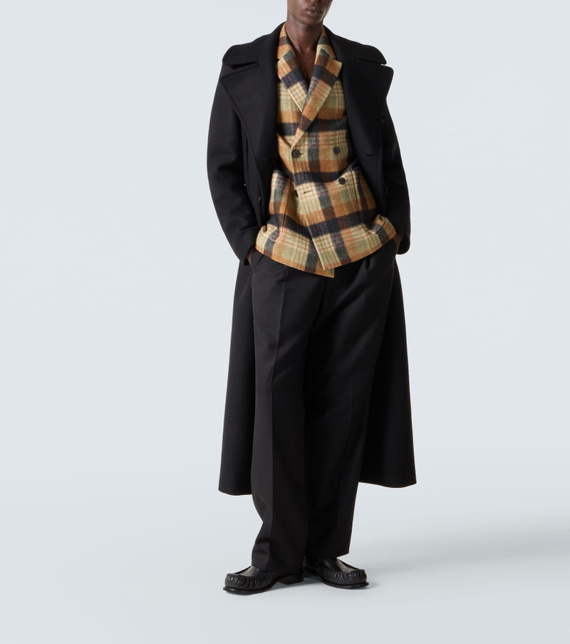 Dries Van Noten Double-breasted wool-blend coat outlook