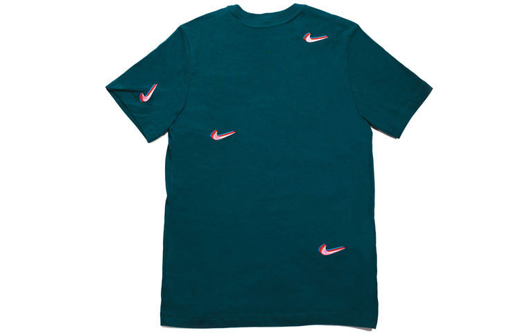 Nike SB Skateboard x Parra Pocket T-Shirt Midnight Turq Tee Green BV7056-347 - 2