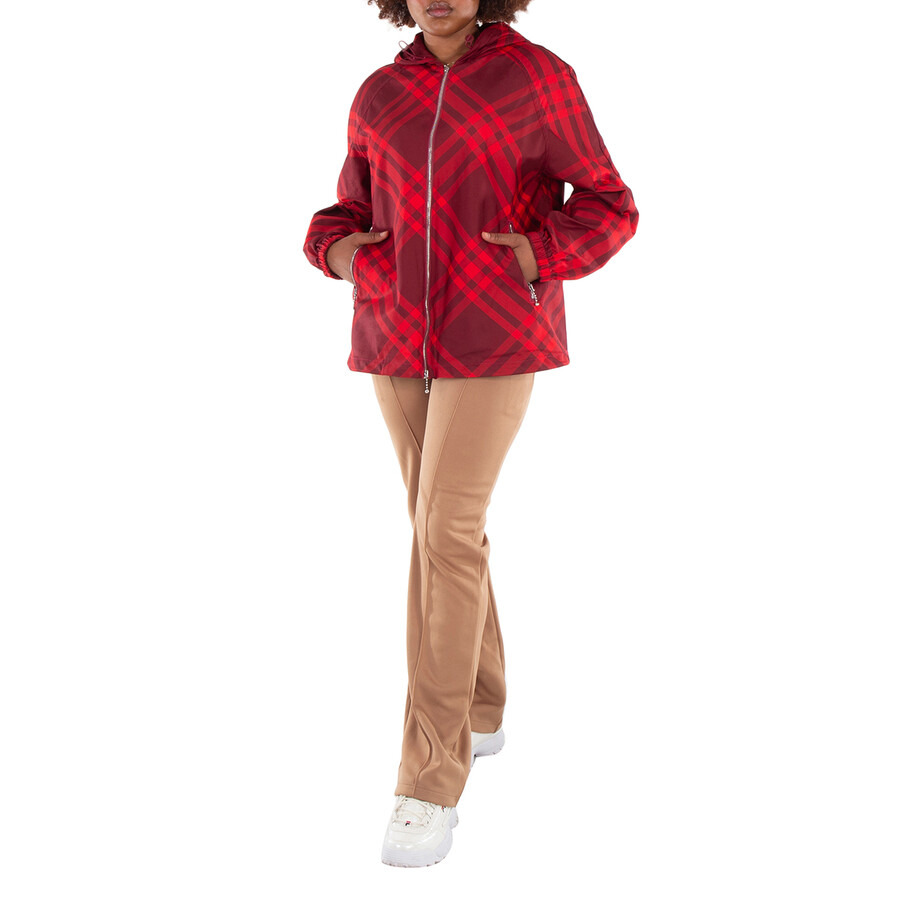 Burberry Check Nylon Hooded Jacket - 4