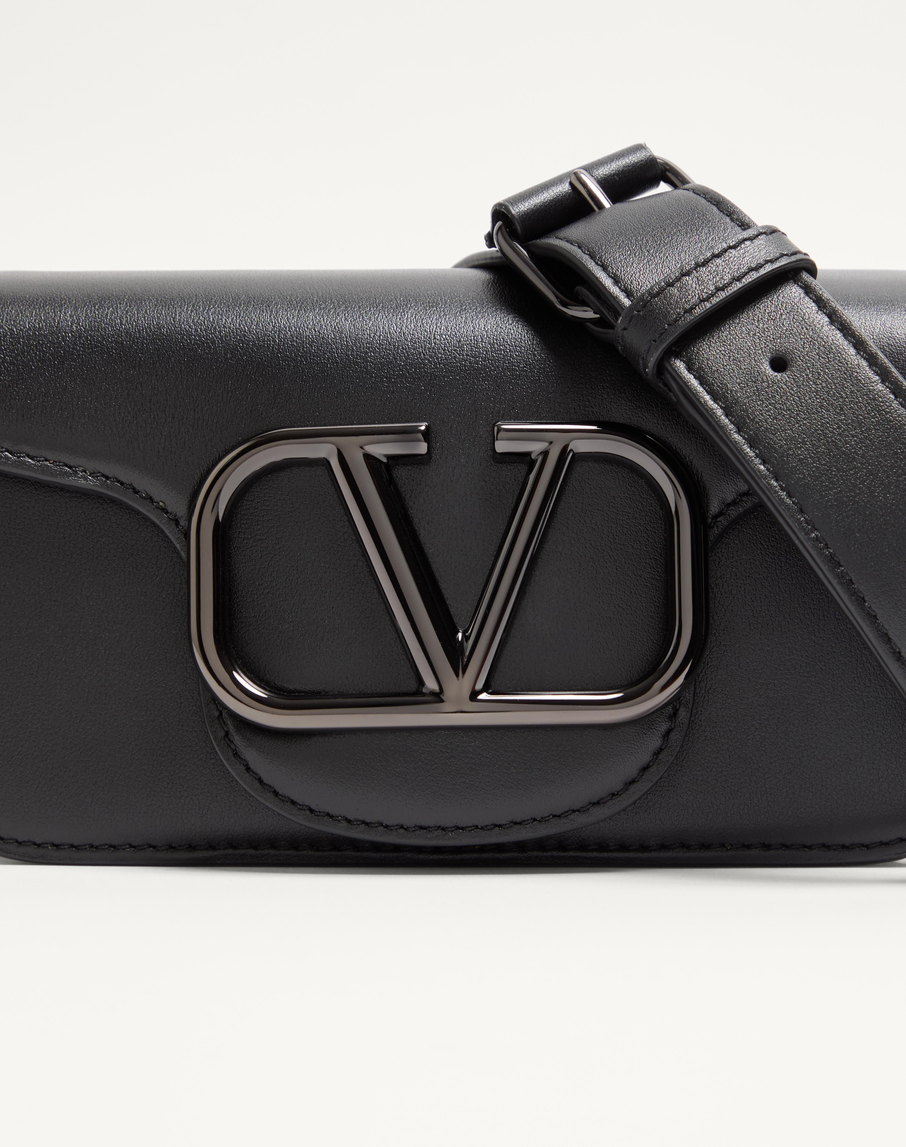 MINI VALENTINO GARAVANI LOCÒ CROSSBODY CALFSKIN BAG - 7