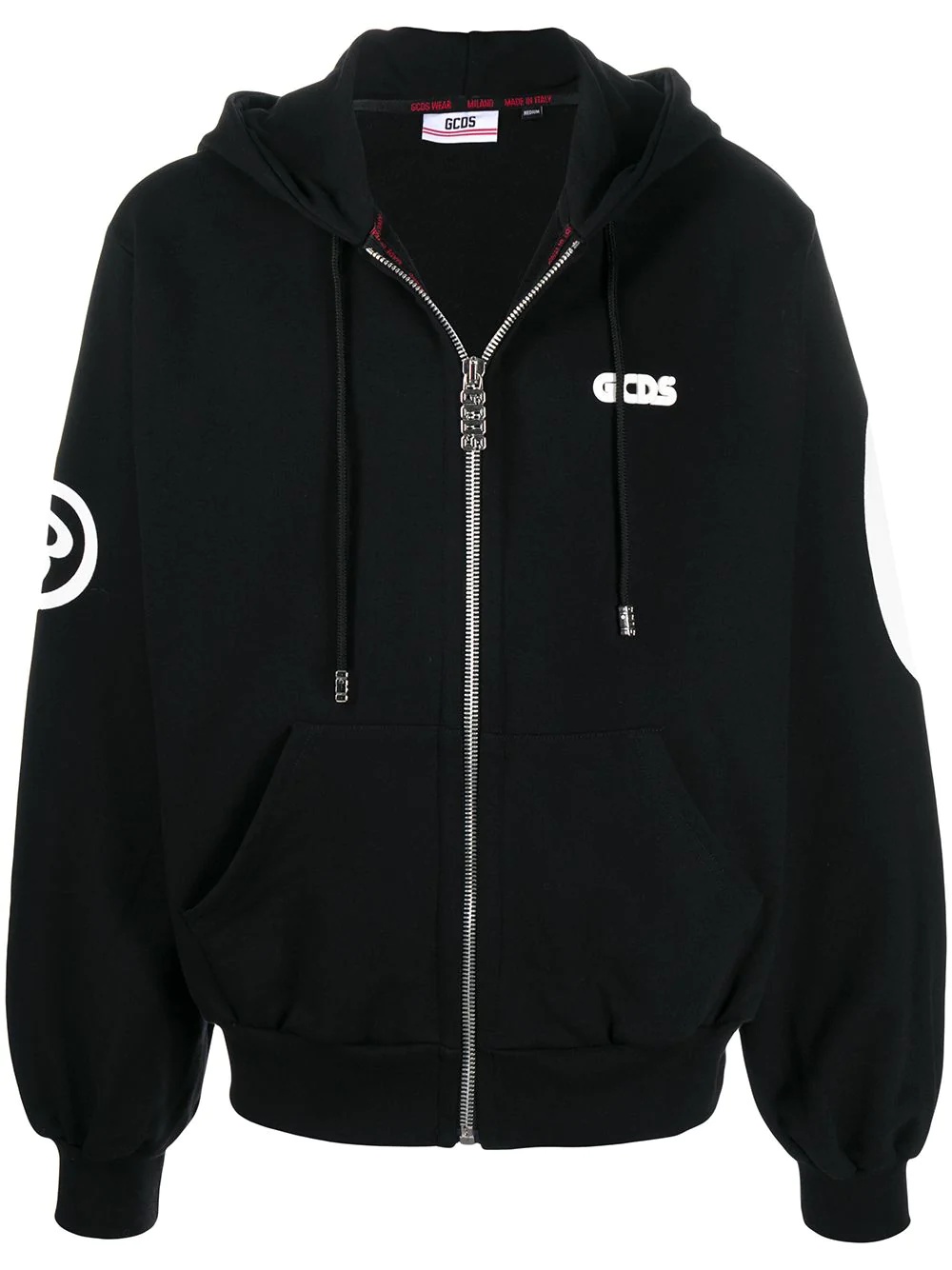 oversized logo hoodie - 1