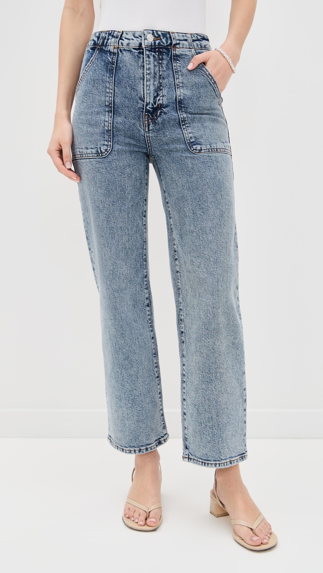 The Modern Pocket Wide Jeans - 6