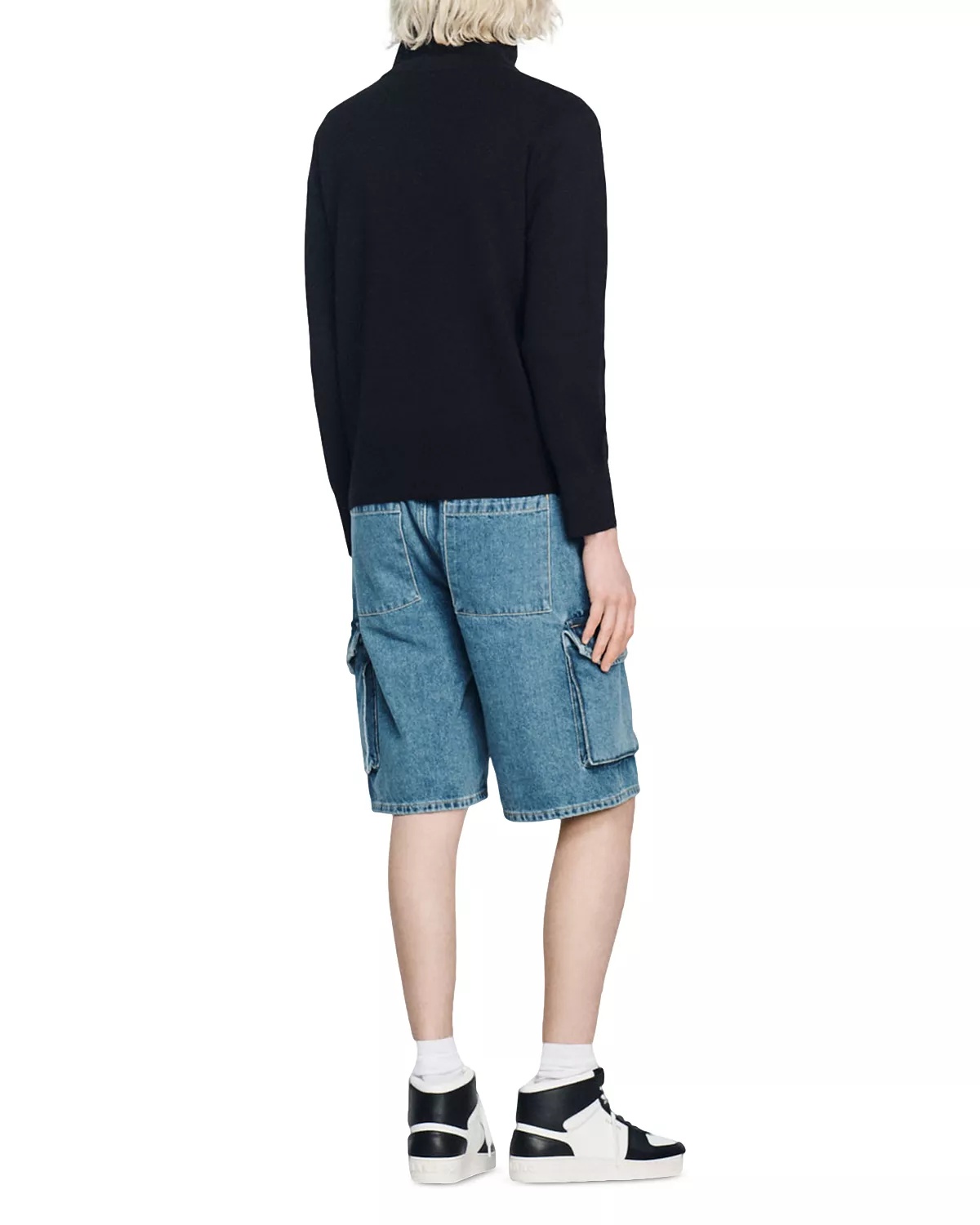Zip Front Wool Cardigan - 2