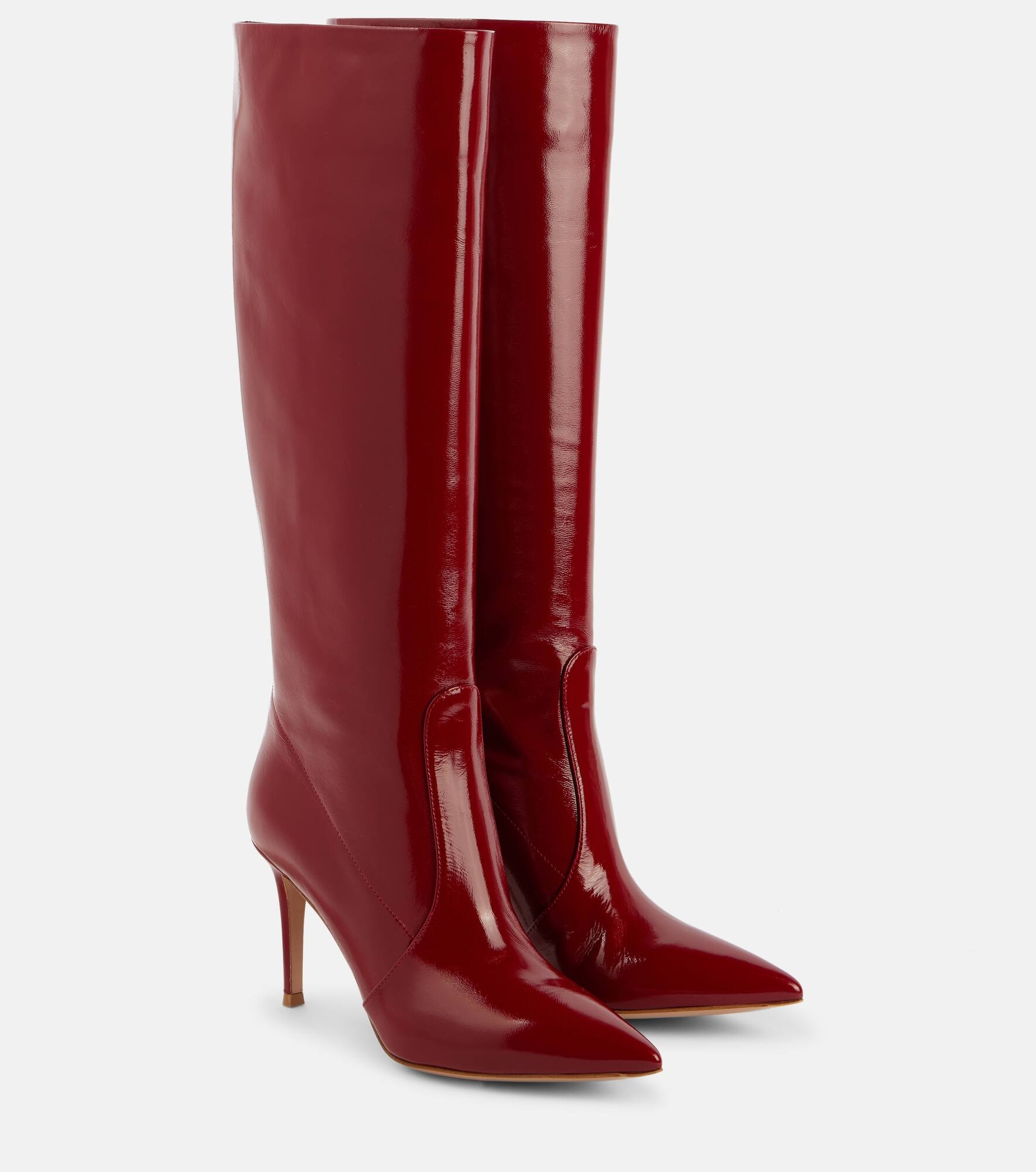 Hansen 85 patent leather knee-high boots - 1