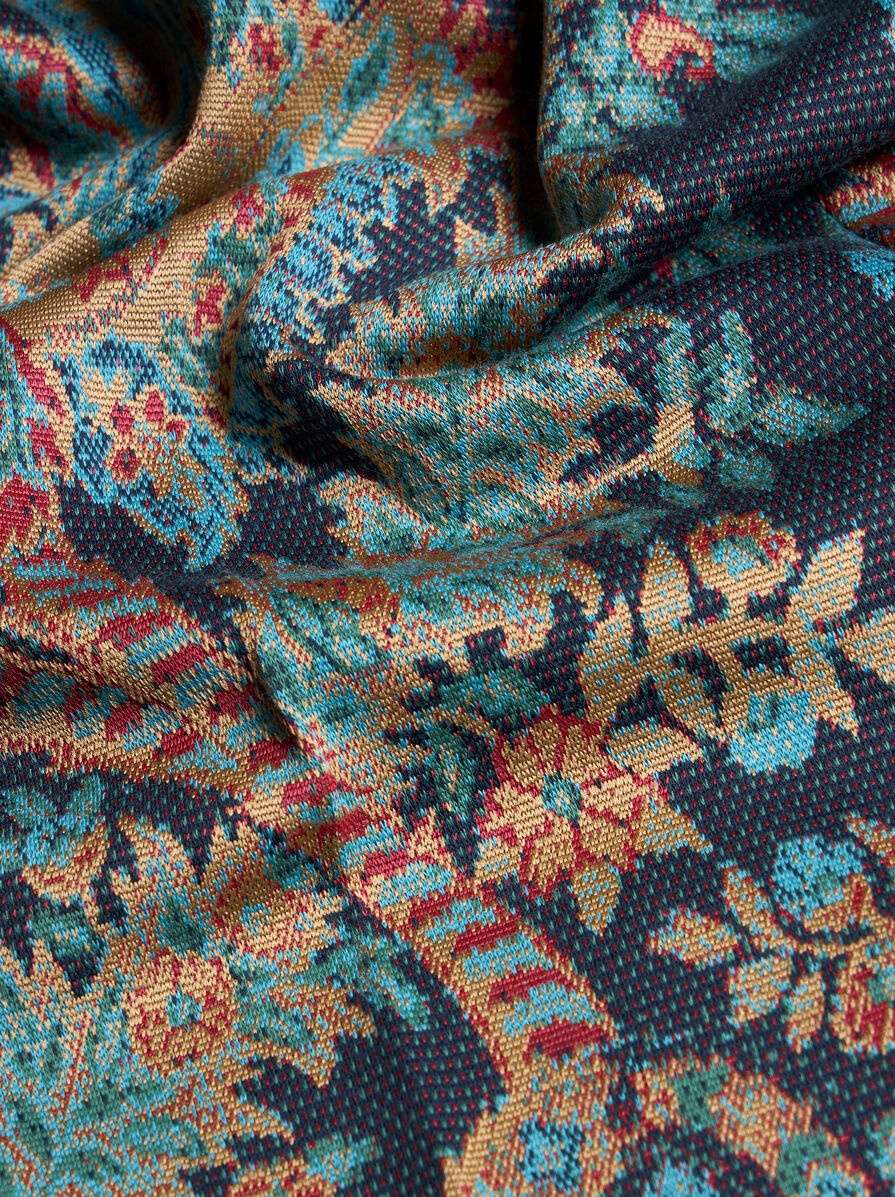 COTTON JACQUARD TROUSERS - 3