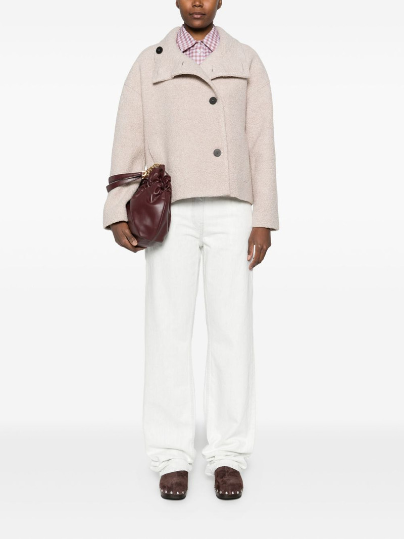 Harris Wharf London long-sleeve buttoned jacket outlook