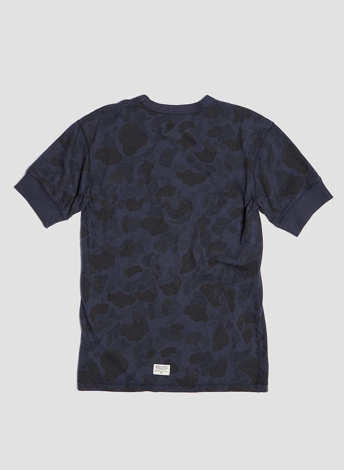 Military Tee in Overdyed Camo - 6