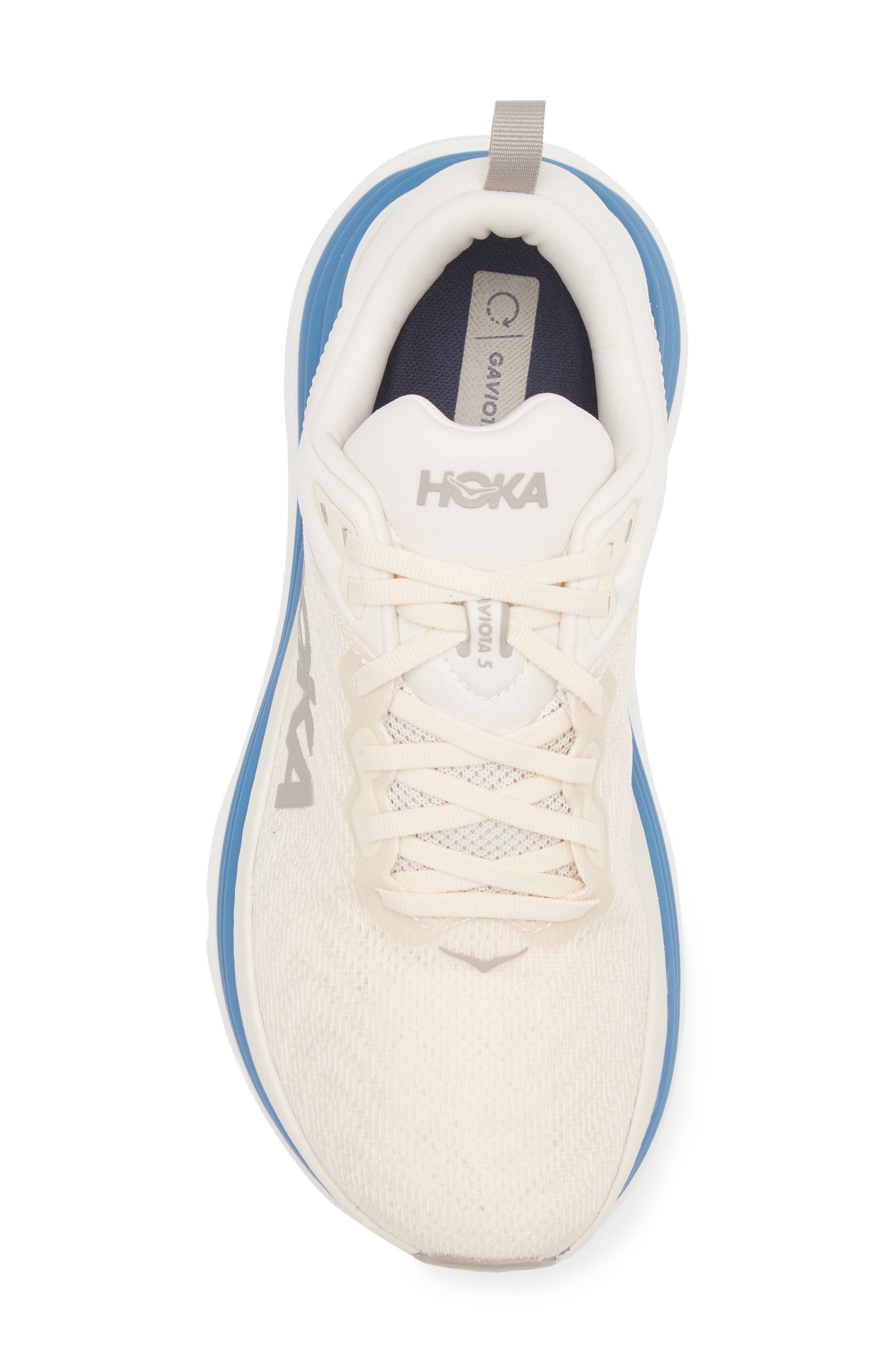HOKA Gaviota 5 Running Shoe in Birch /Foggy Night at Nordstrom - 5