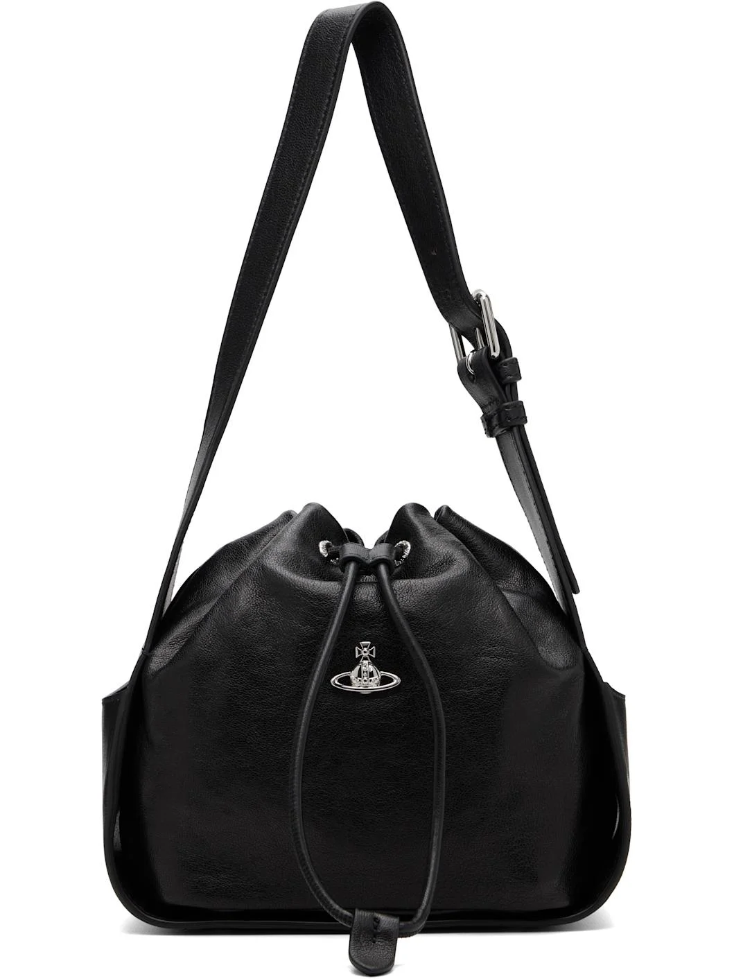 Black Stacey Bucket Bag - 1