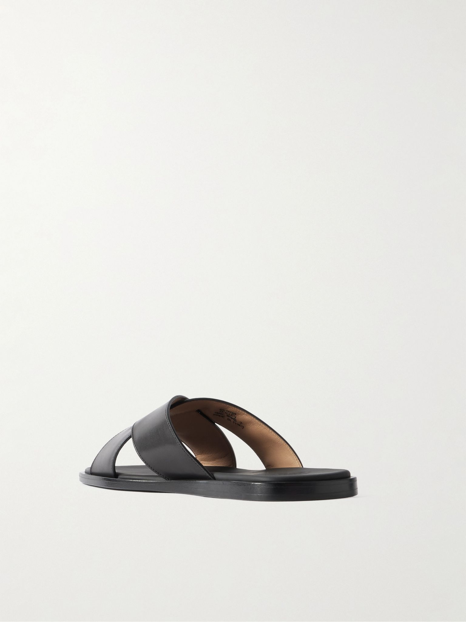 Ockley Leather Sandals Black - 4