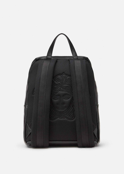 VERSACE La Medusa Leather Backpack outlook