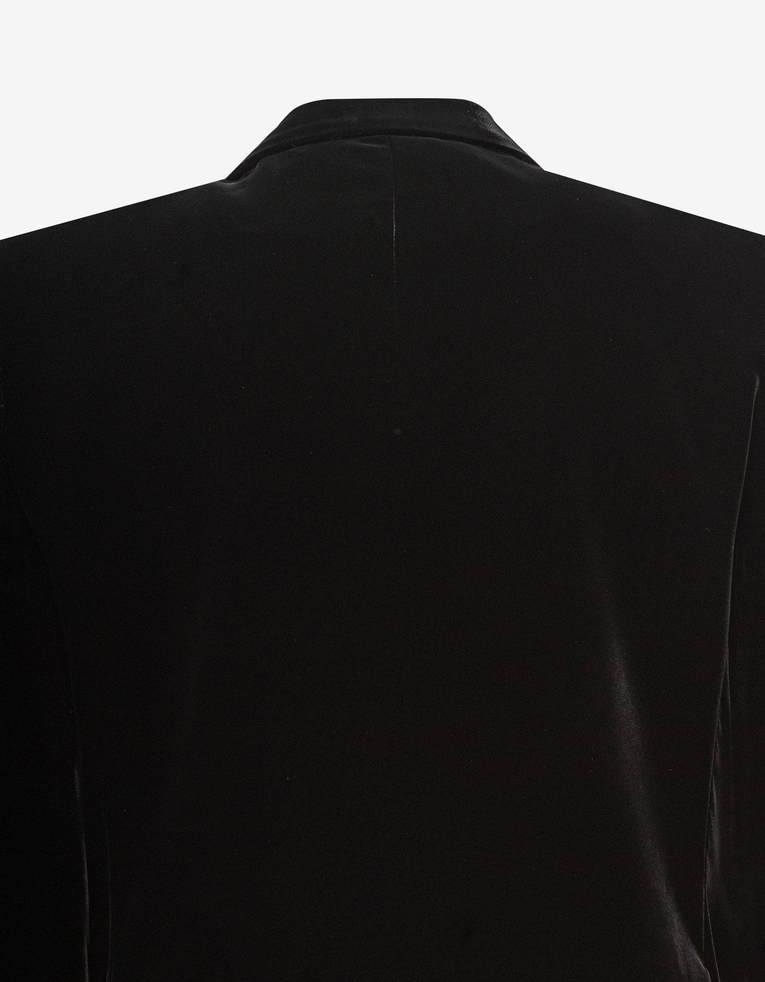 Saint Laurent Black Velvet Blazer Jacket - 4