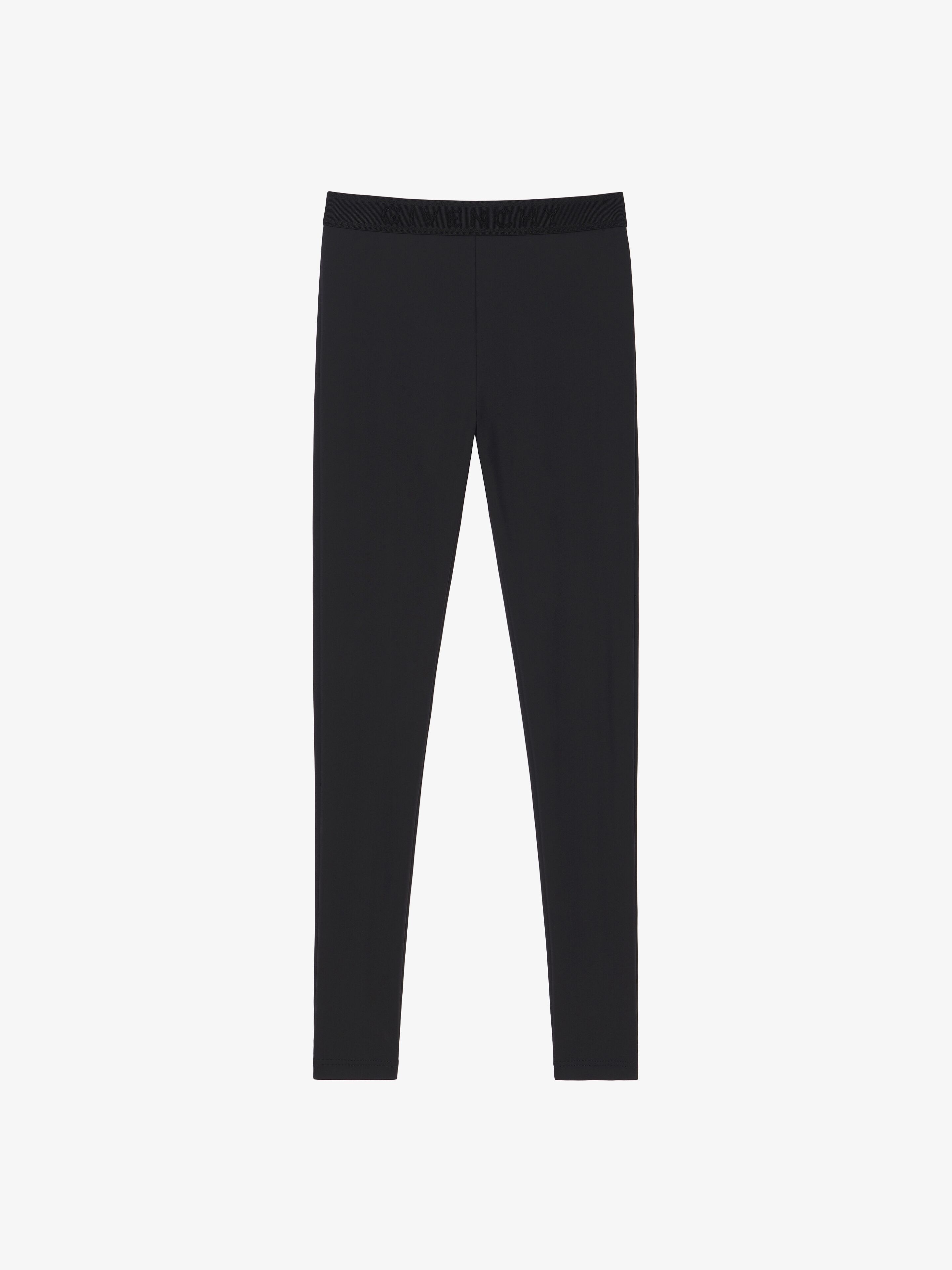 LEGGINGS IN JERSEY WITH GIVENCHY WAISTBAND - 1