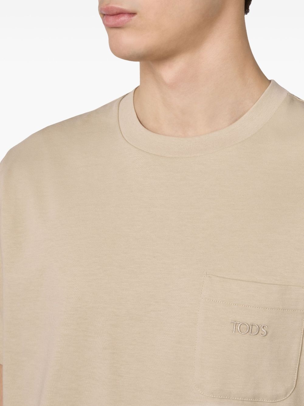 logo-embroidered T-shirt - 5