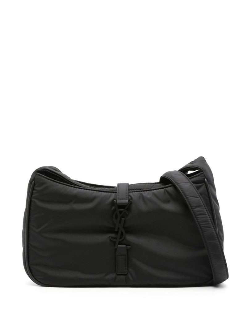 logo-plaque shoulder bag 1