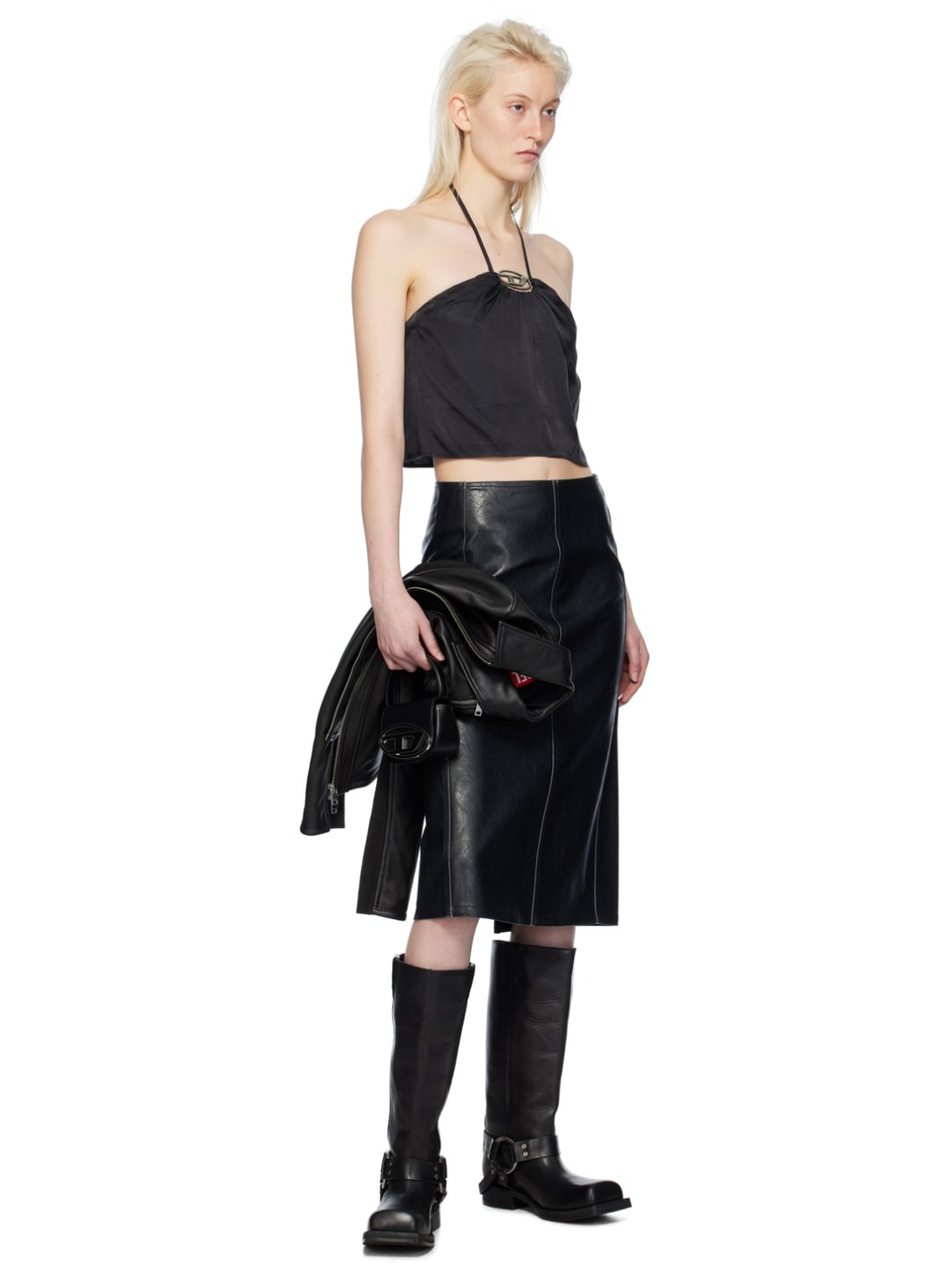 Black T-Stant-N1 Tank Top - 4