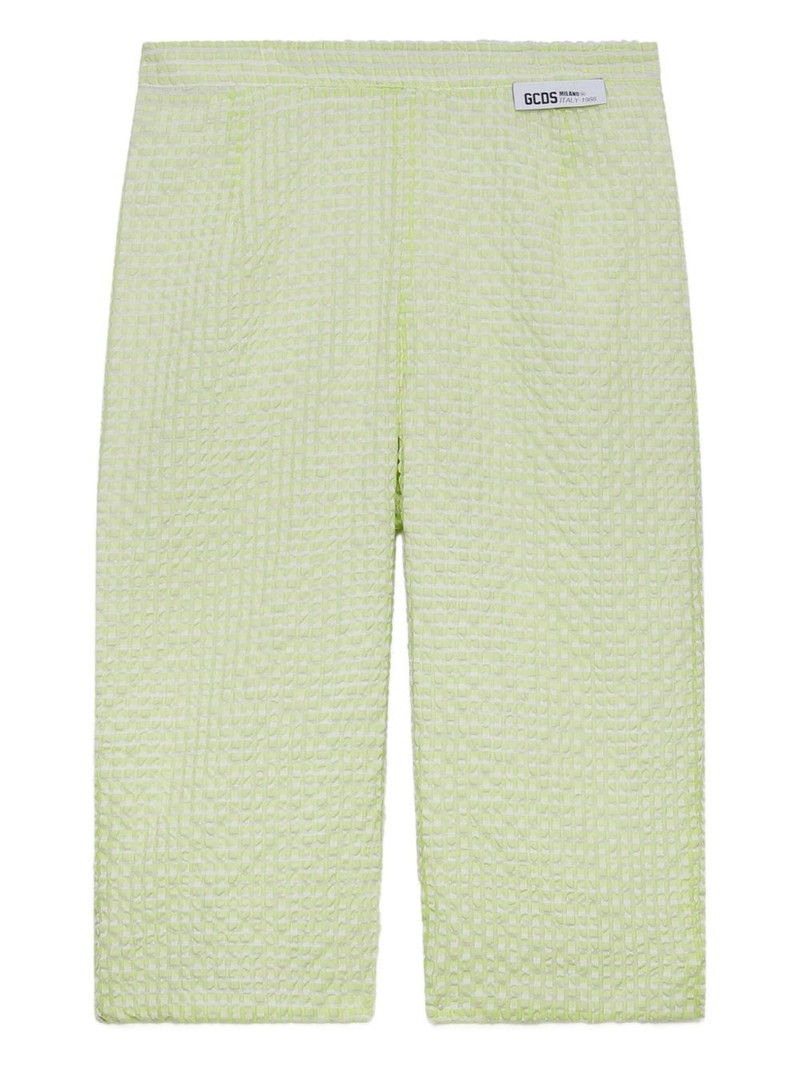 Vichy capri trousers 1
