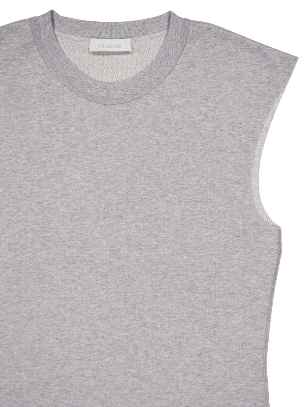 chain-detail cotton T-shirt - 3