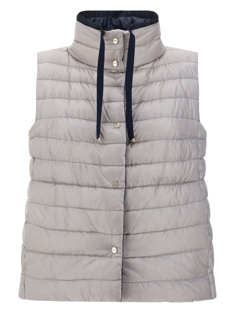 reversible feather-down gilet - 4