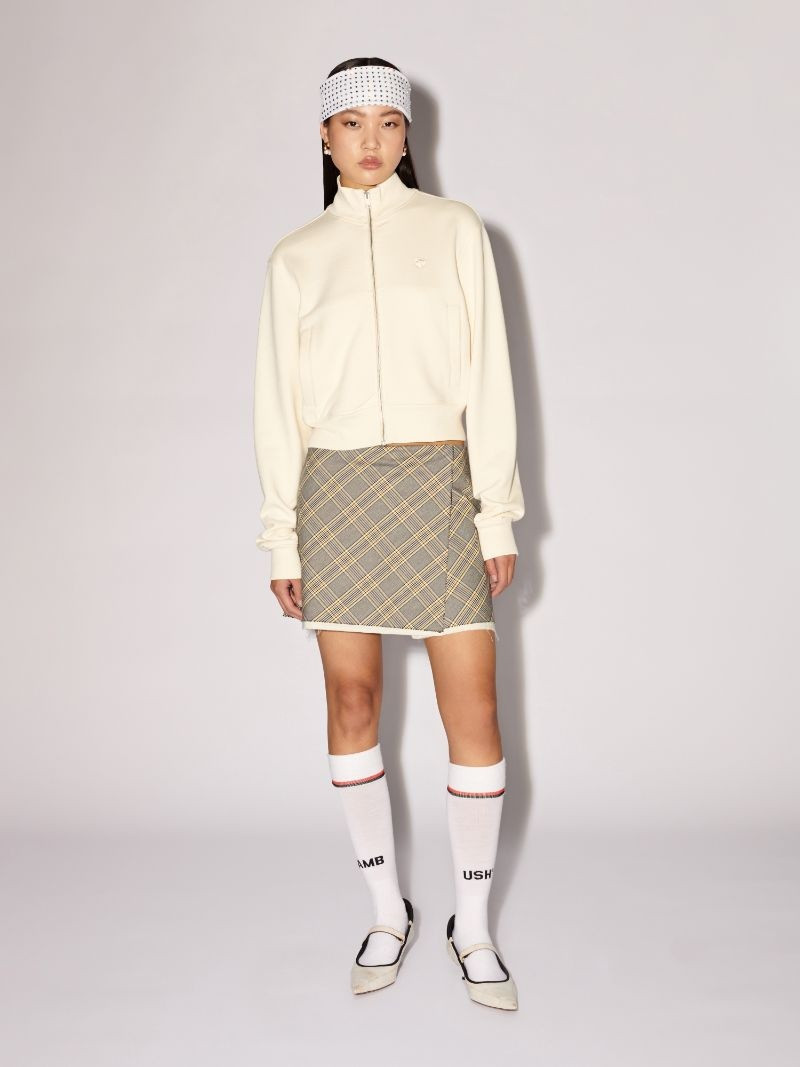 Ambush Cropped Zip Up Sweatshirt outlook