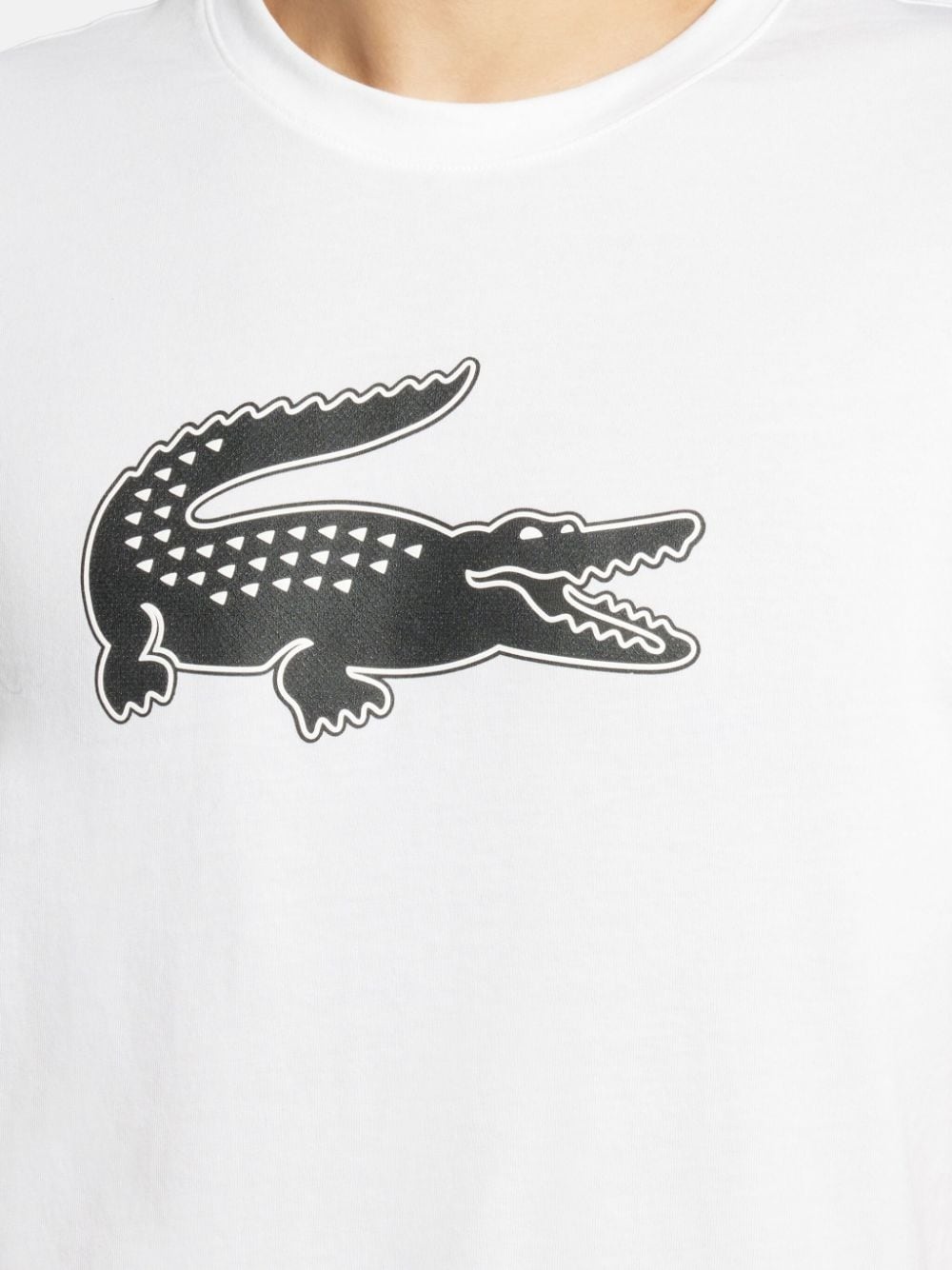 crocodile-print jersey T-shirt - 5