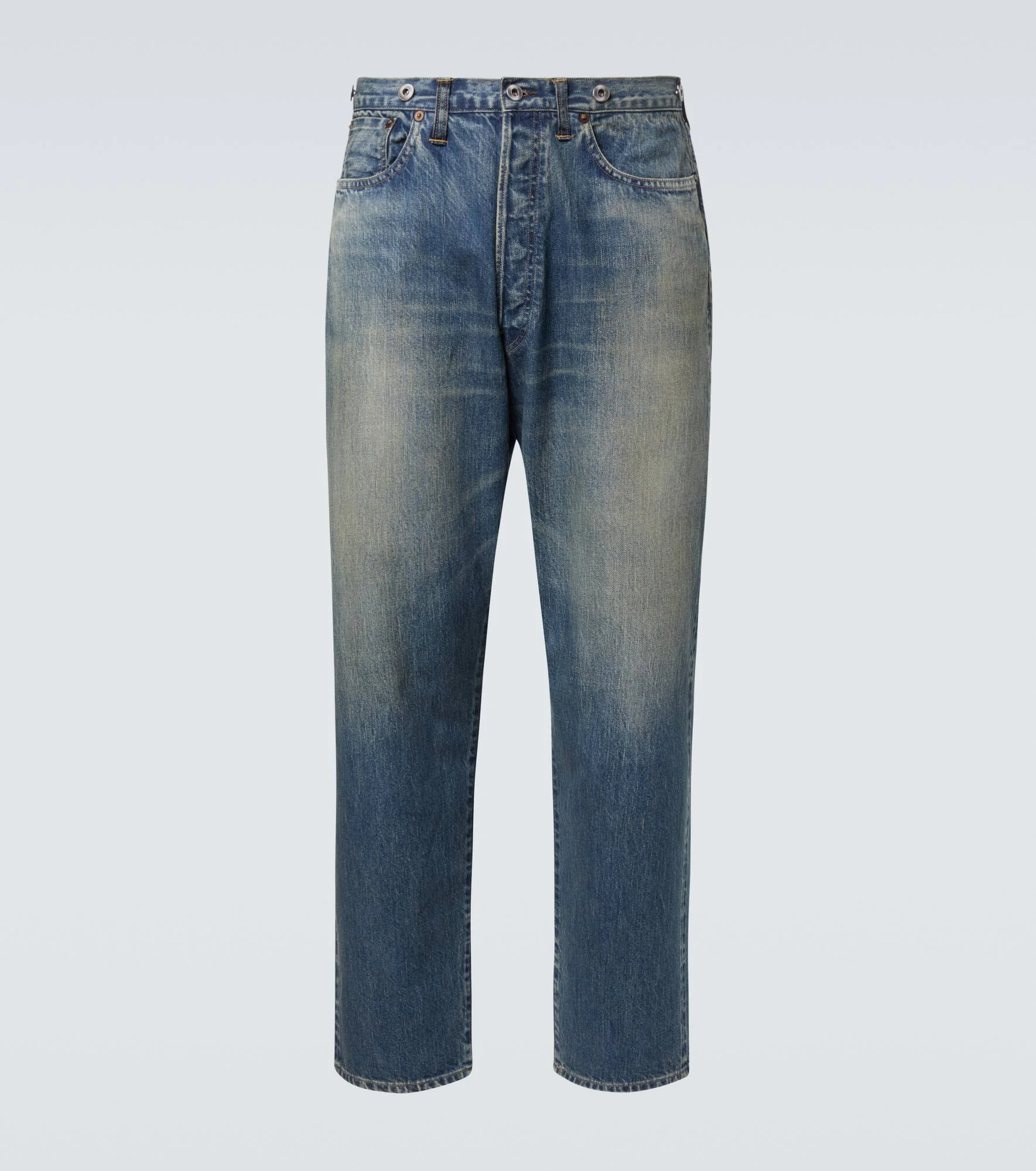 No. 22 straight jeans - 1