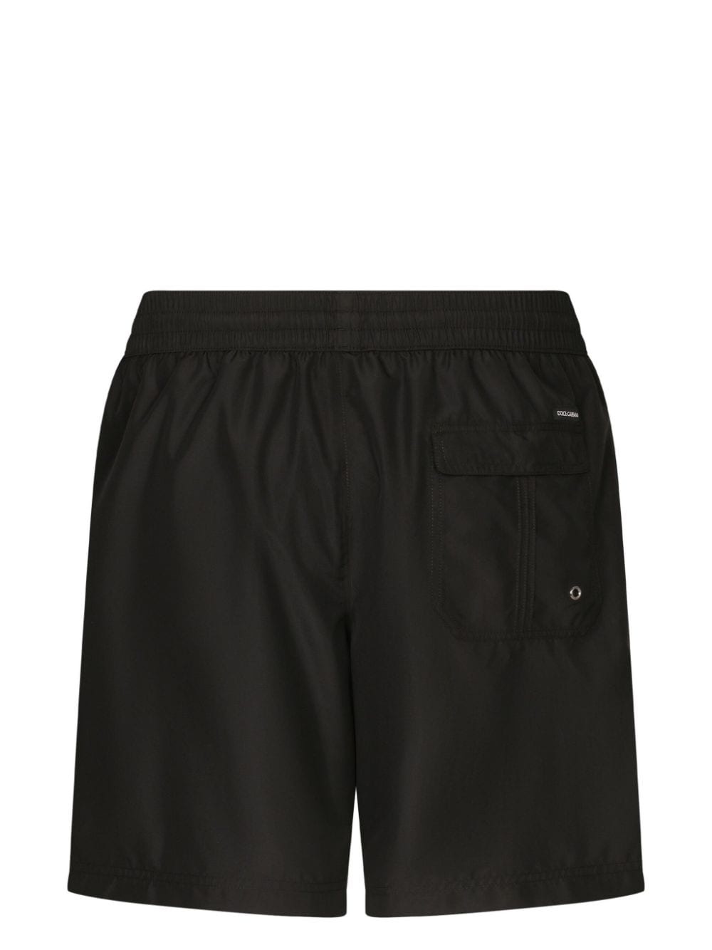 logo-patch swim shorts - 3